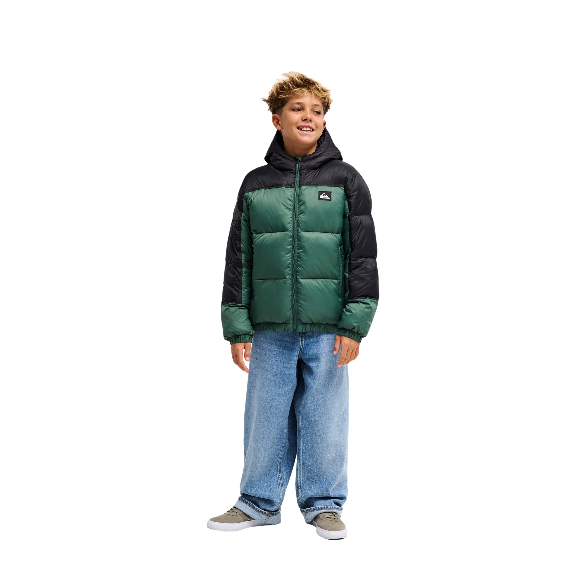 Chaqueta de niños Cold Days Quiksilver - Verde Verde-5