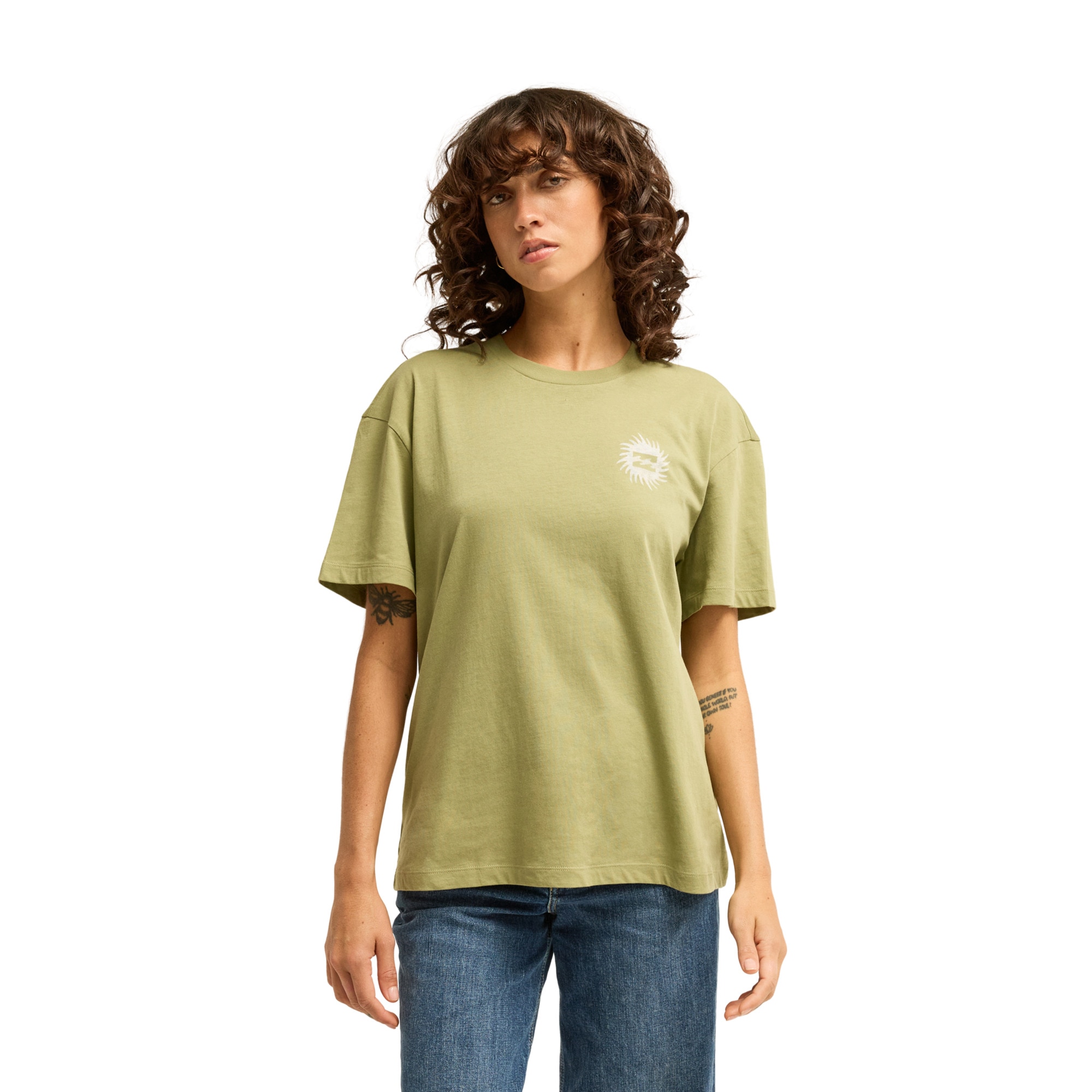 Imagen 1 de Camiseta de mujer Always Looking Billabong - Verde Verde