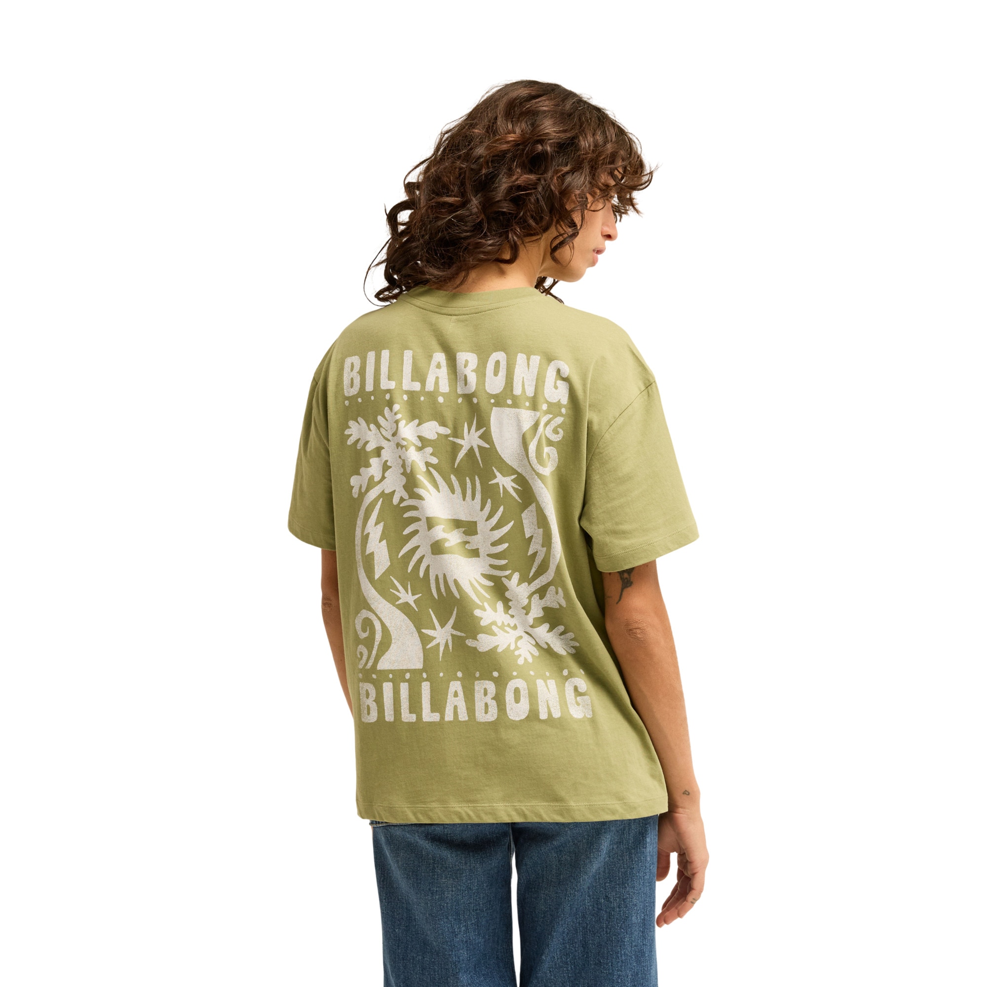 Imagen 2 de Camiseta de mujer Always Looking Billabong - Verde Verde