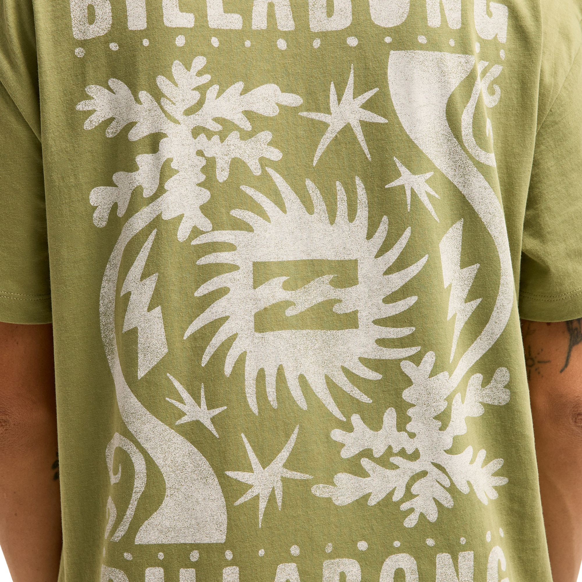 Imagen 5 de Camiseta de mujer Always Looking Billabong - Verde Verde