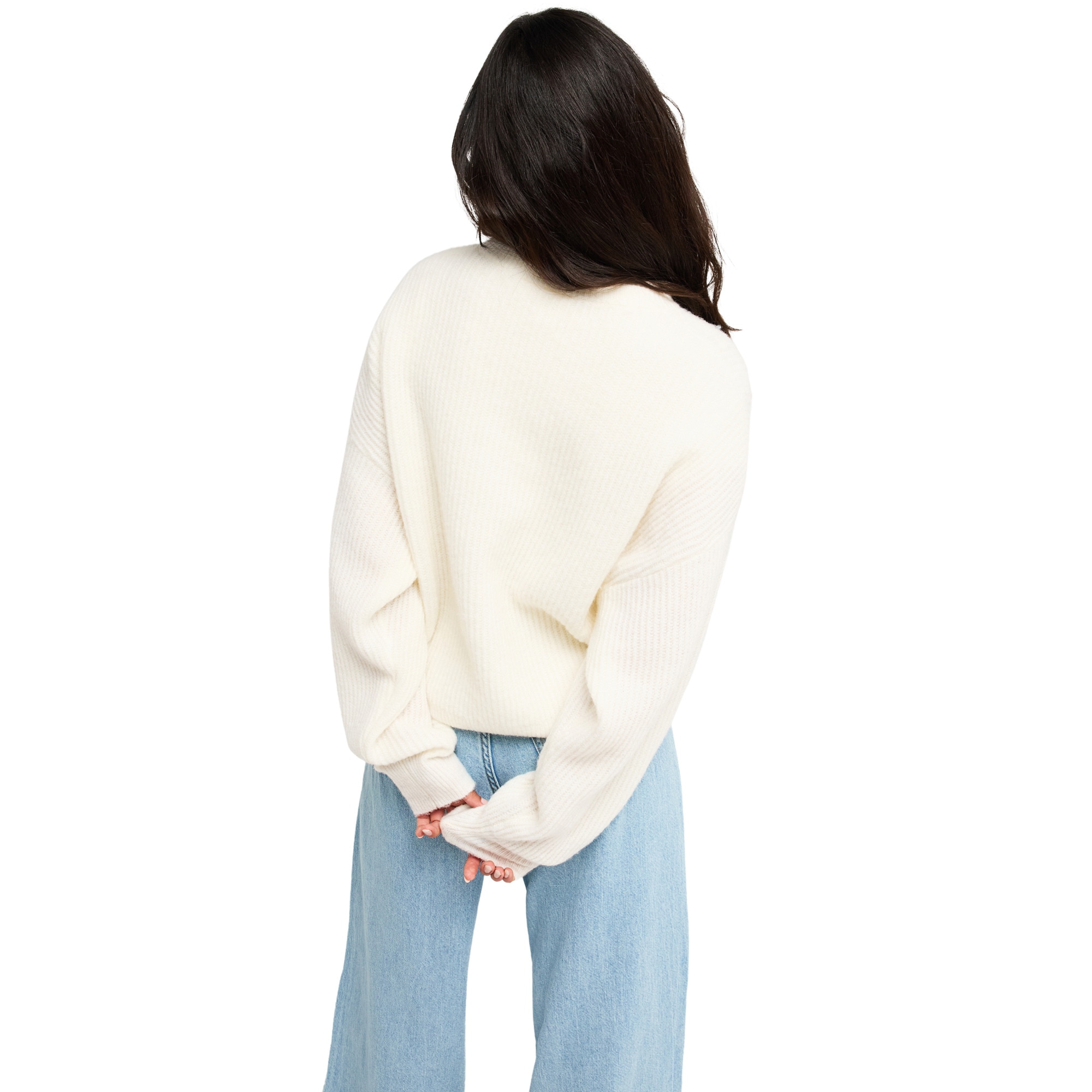 Imagen 2 de Jersey de mujer Loomed Horizon Roxy - Blanco Blanco
