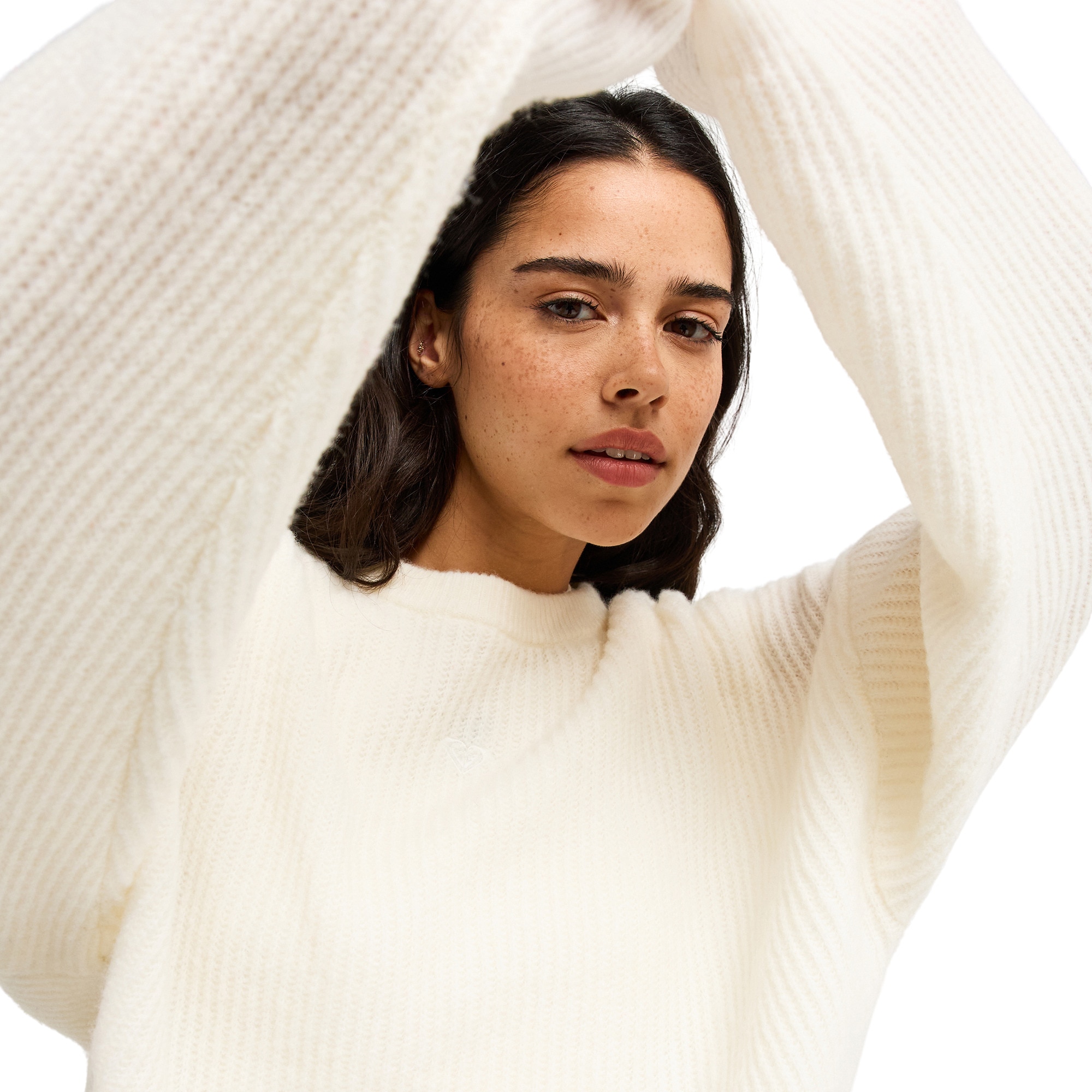 Imagen 4 de Jersey de mujer Loomed Horizon Roxy - Blanco Blanco