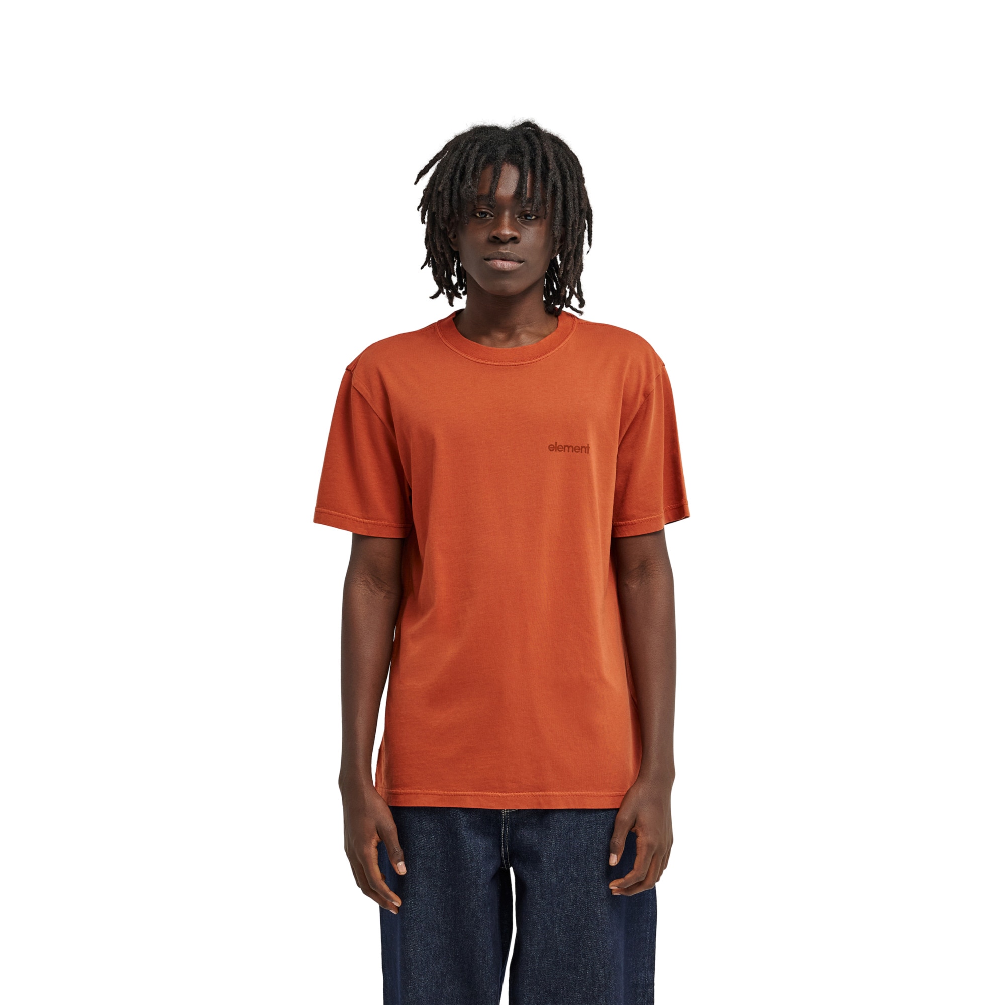 Camiseta de hombre Lowcase Pigment Element - Naranja Naranja-1