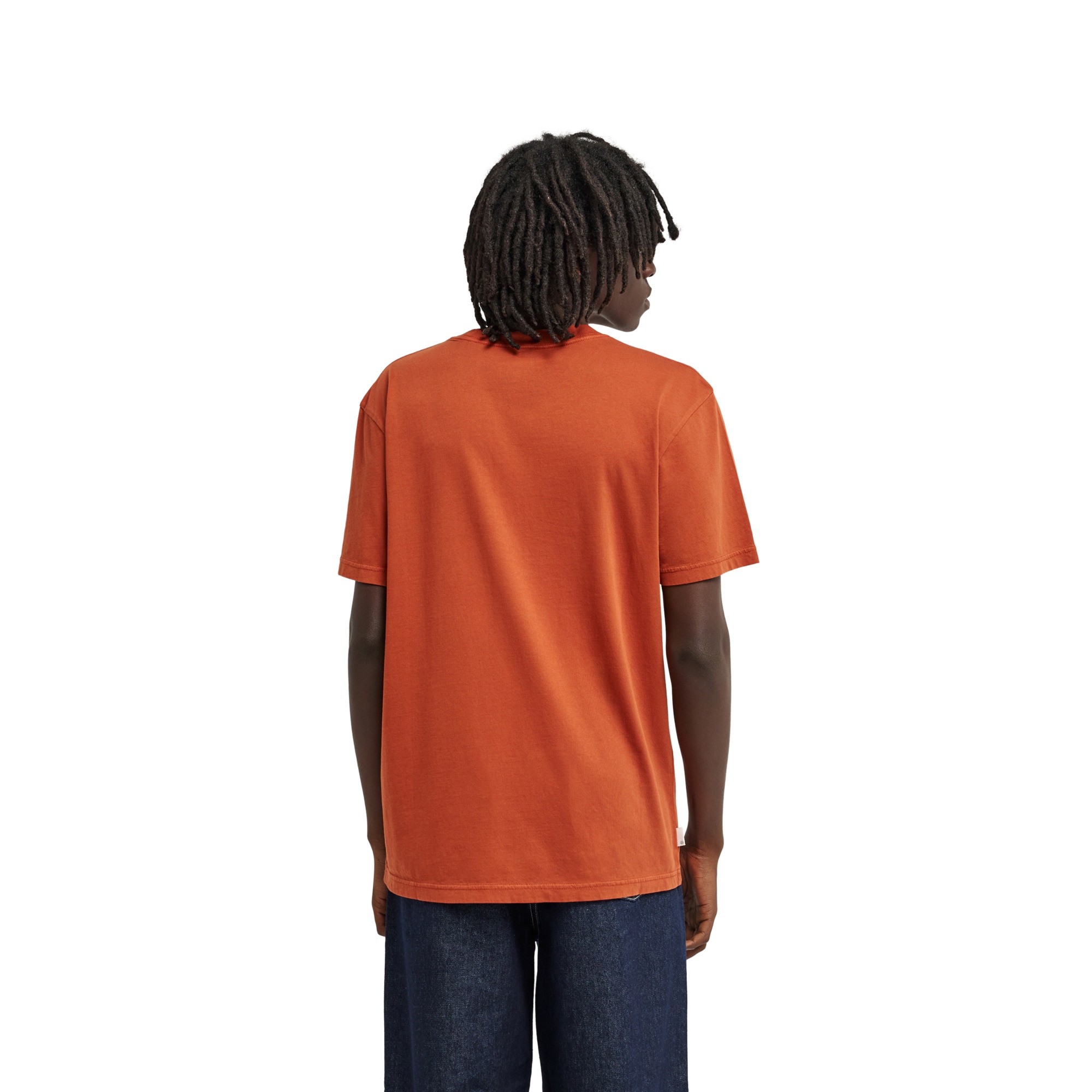 Camiseta de hombre Lowcase Pigment Element - Naranja Naranja-2