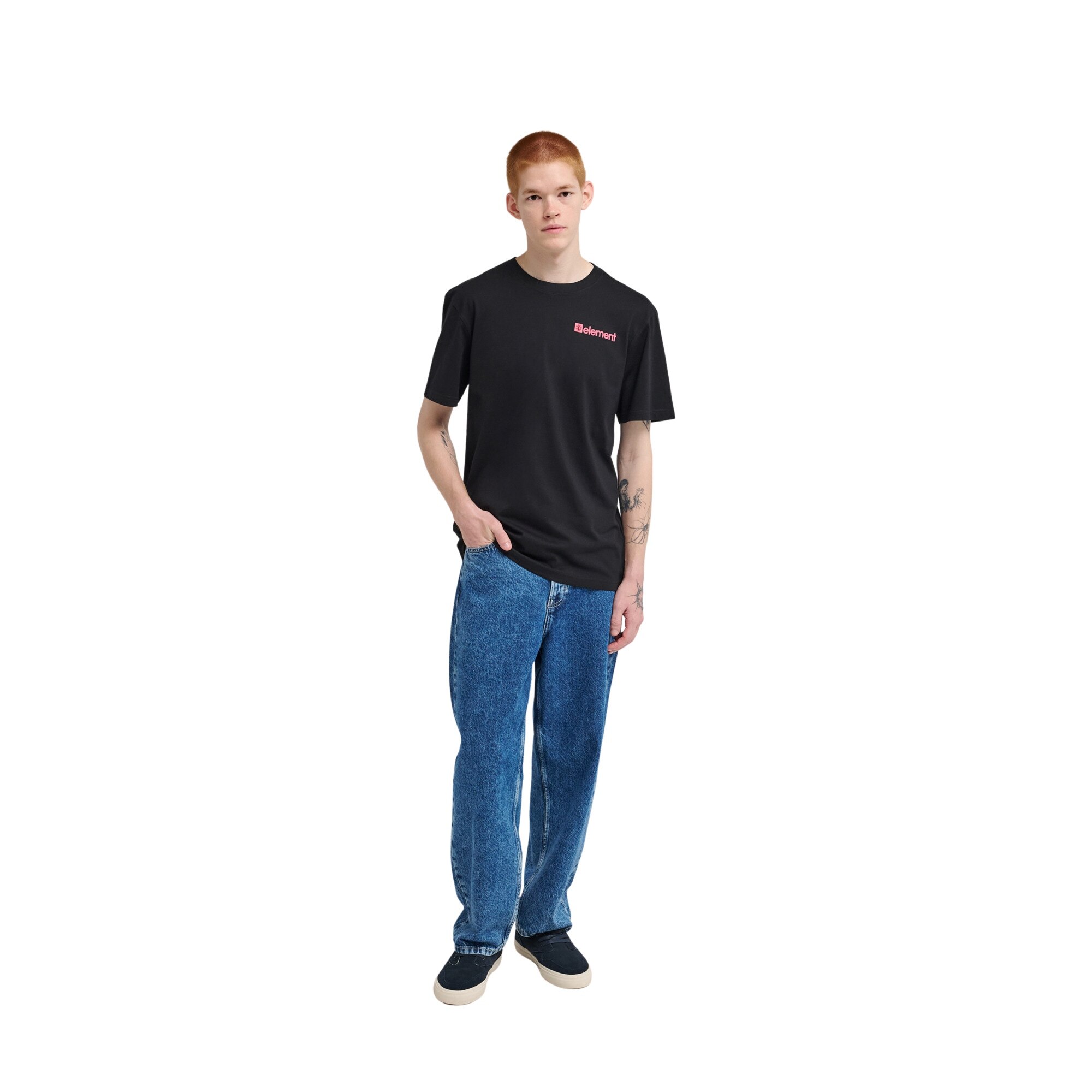 Camiseta de hombre Joint Element - Negro Negro-3