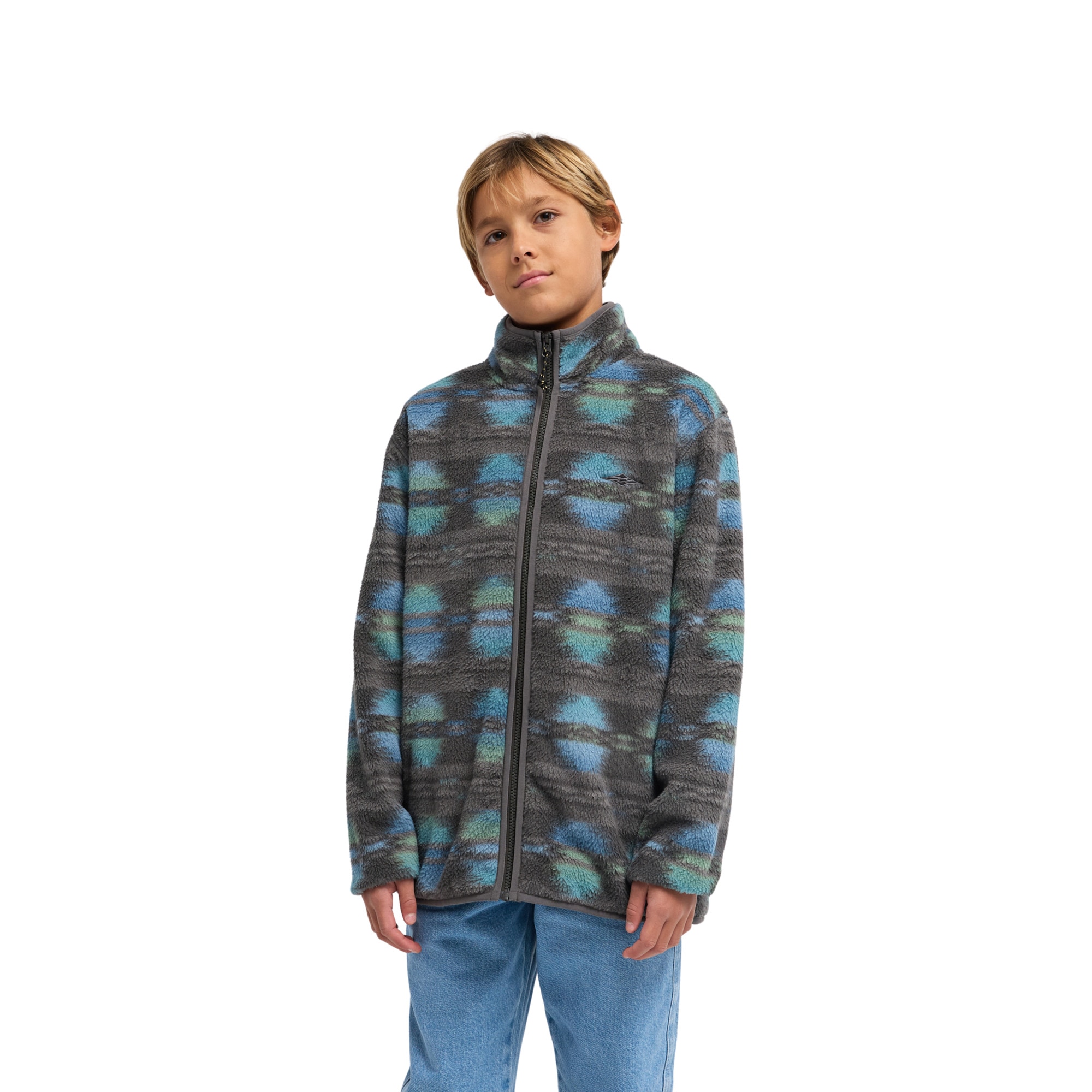 Imagen 0 de Forro polar de niños Cove Full Billabong Negro