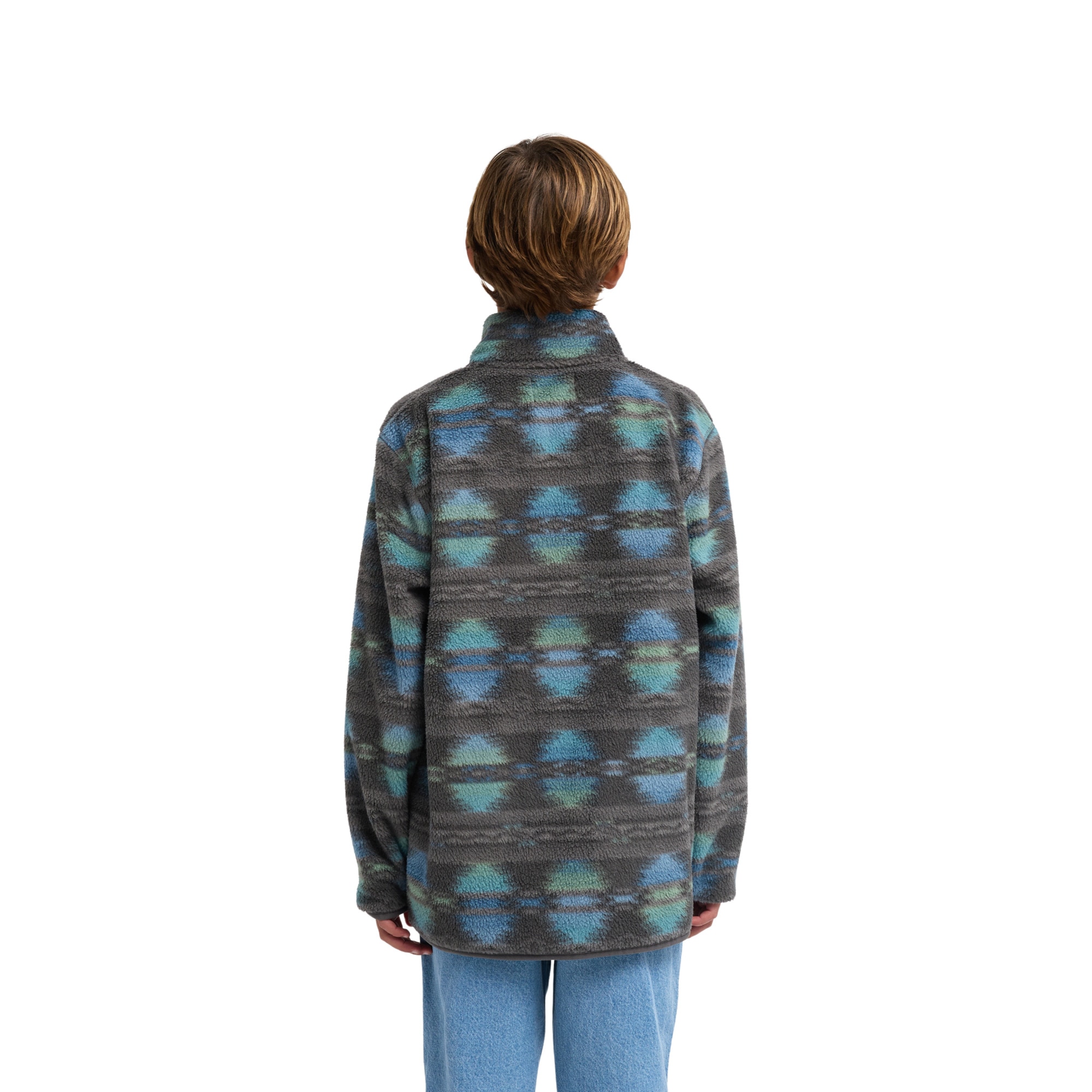 Forro polar de niños Cove Full Billabong - Negro Negro-3