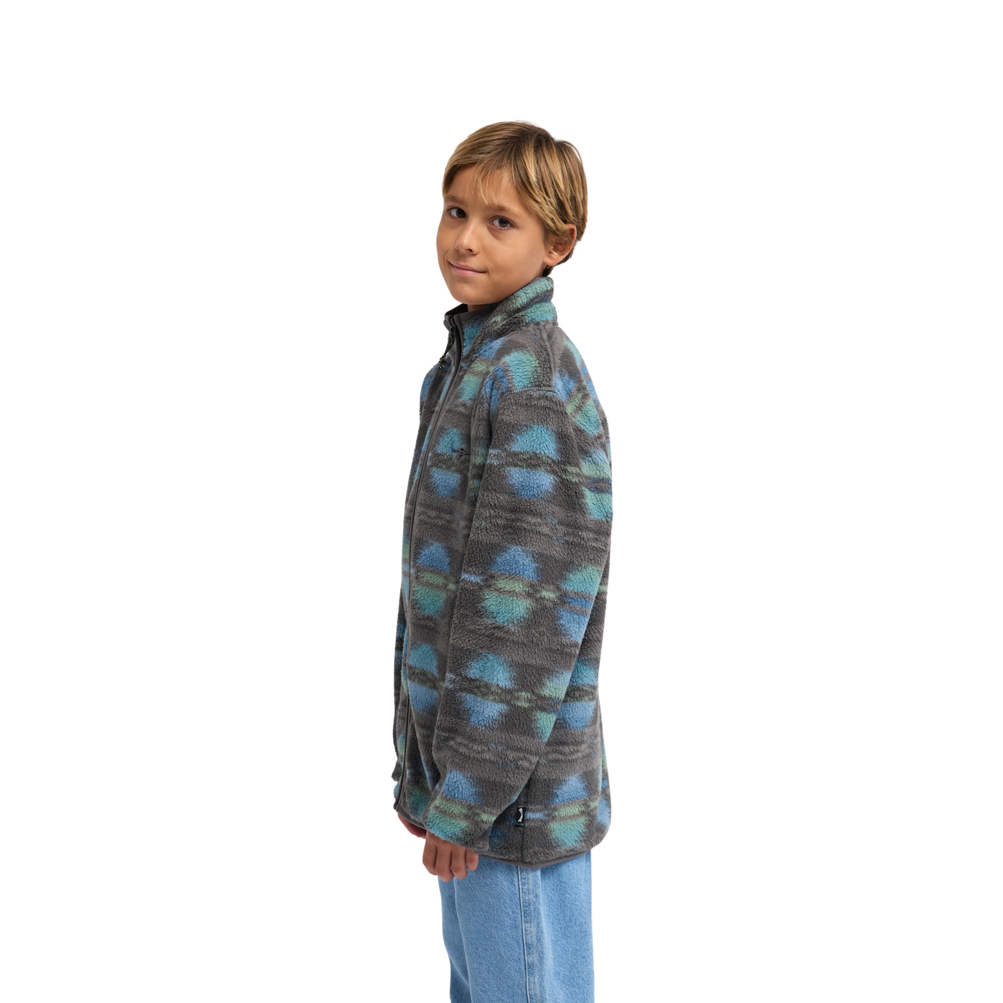 Forro polar de niños Cove Full Billabong - Negro Negro-4