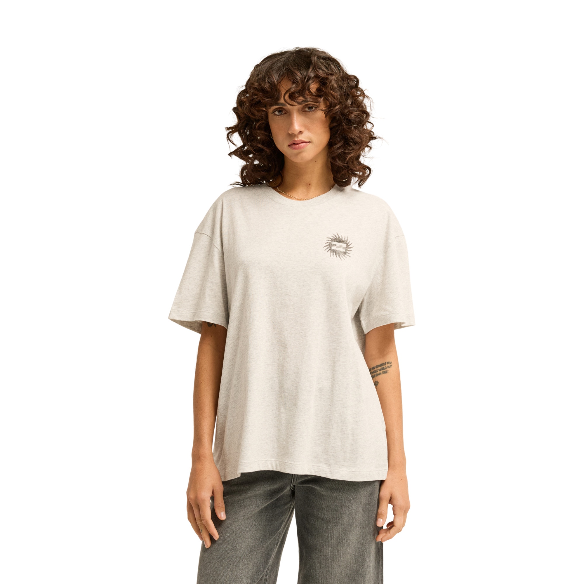 Imagen 1 de Camiseta de mujer Always Looking Billabong - Gris Gris