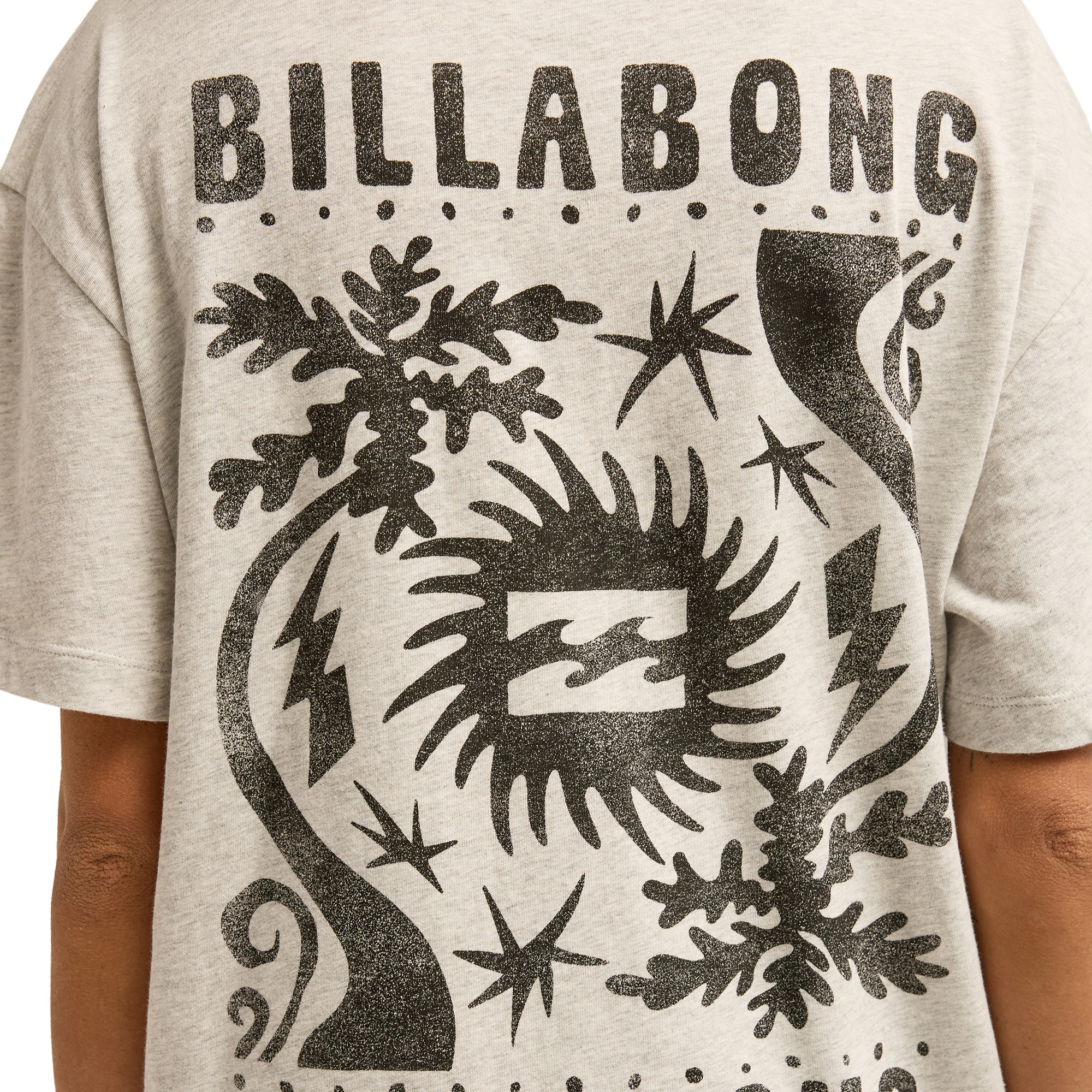 Imagen 5 de Camiseta de mujer Always Looking Billabong - Gris Gris