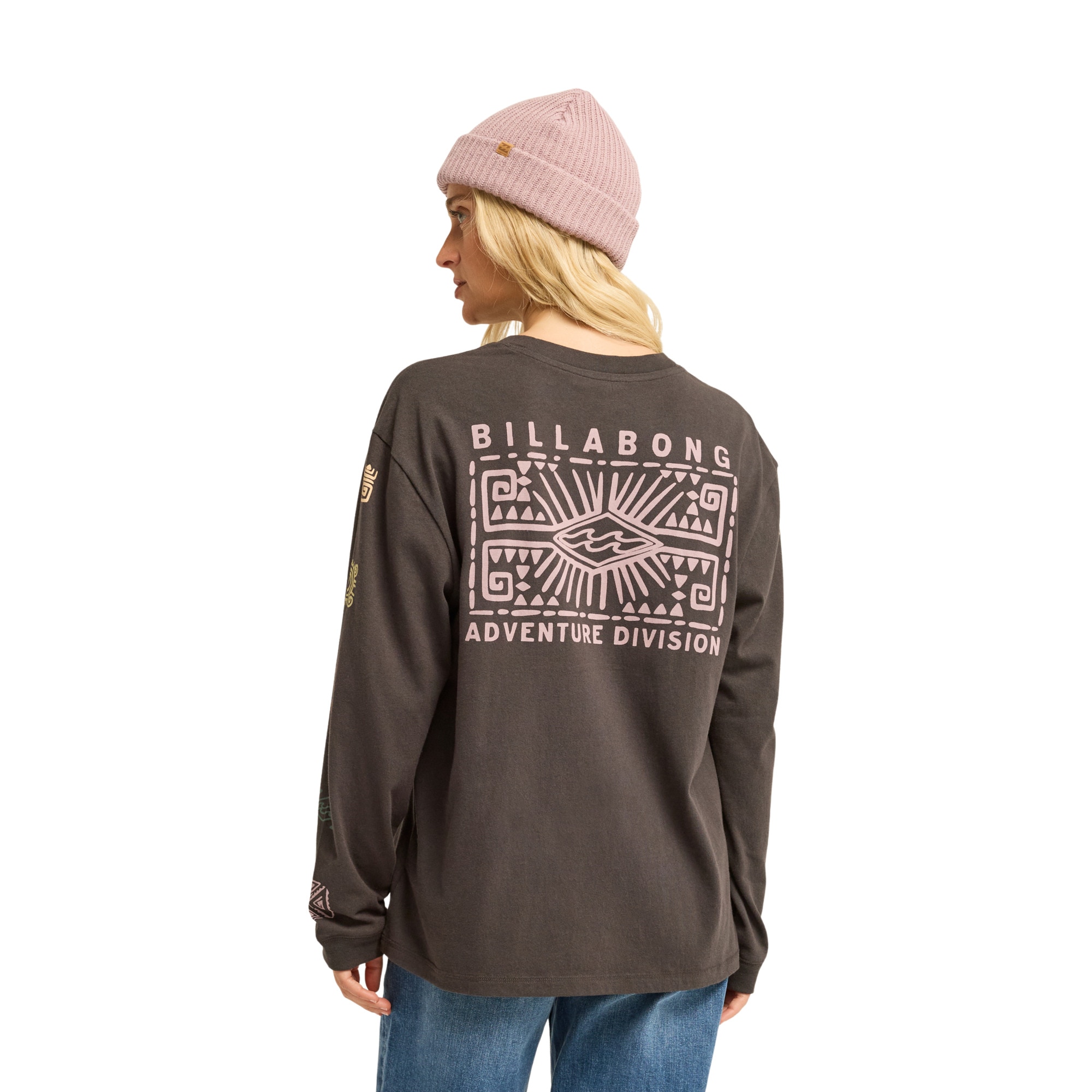 Imagen 2 de Camiseta de mujer A/DIV Stamp Billabong - Negro Negro