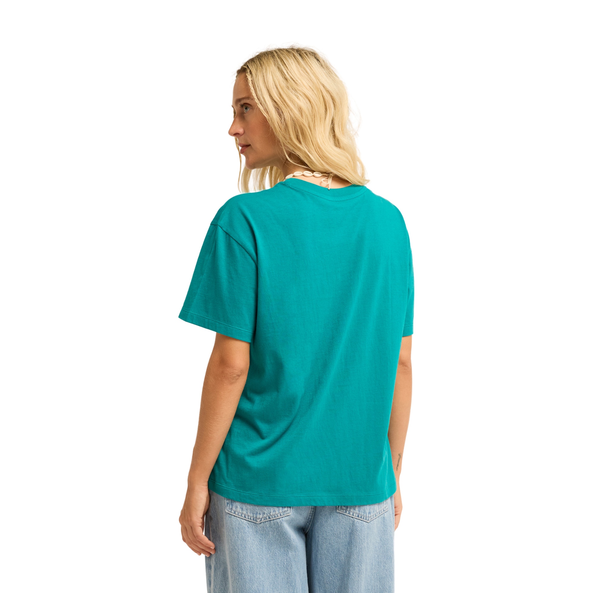 Imagen 2 de Camiseta de mujer Aloha Vacation Billabong - Verde Verde