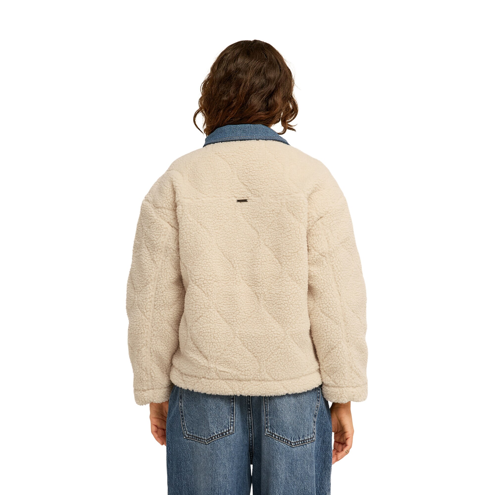 Imagen 2 de Chaqueta de mujer Stay Golden Billabong - Blanco Blanco