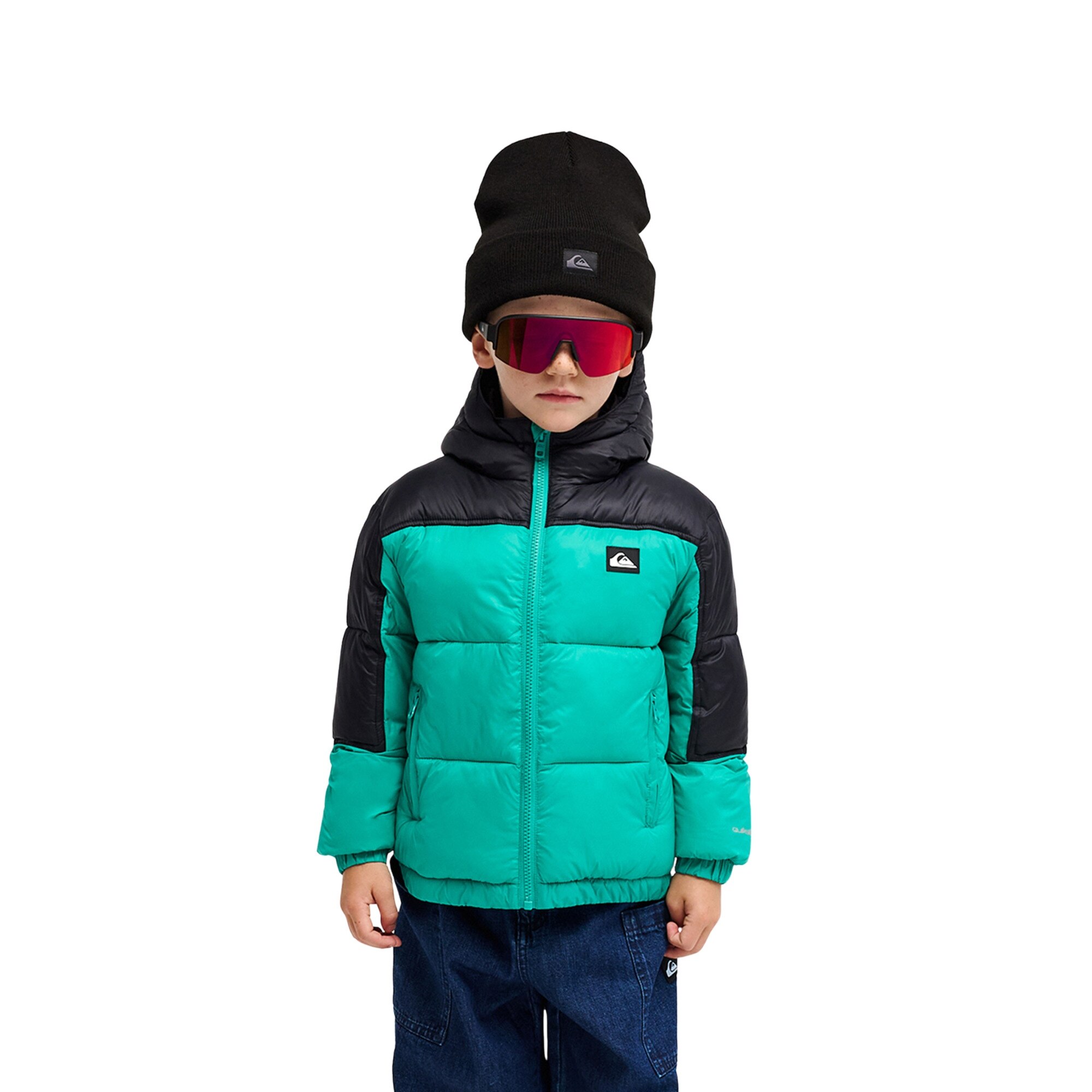 Chaqueta de niños Cold Days Quiksilver - Verde Verde-1