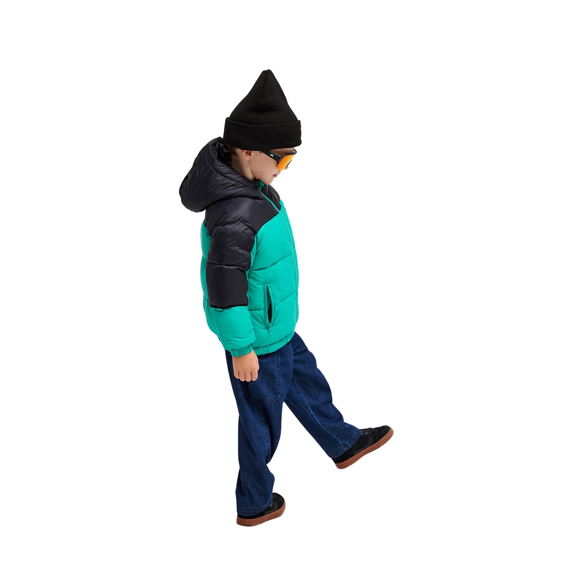 Chaqueta de niños Cold Days Quiksilver - Verde Verde-4