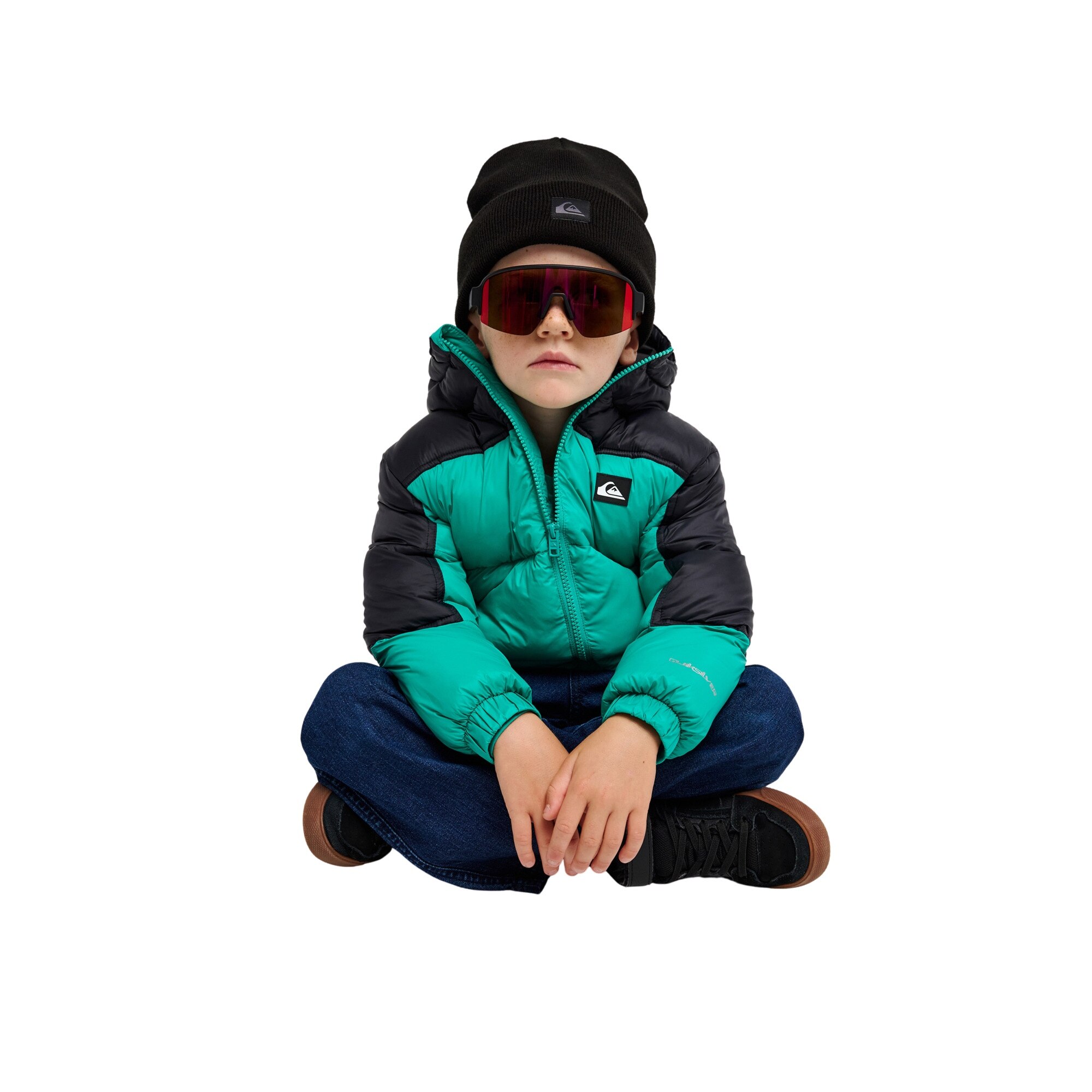 Chaqueta de niños Cold Days Quiksilver - Verde Verde-5