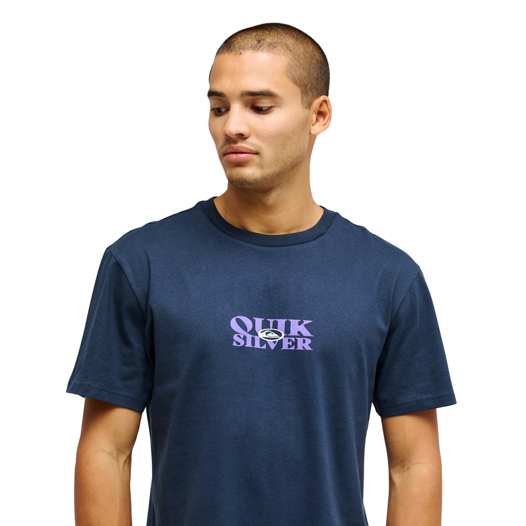 Camiseta de hombre TRUE Quiksilver - Azul marino Azul marino-4