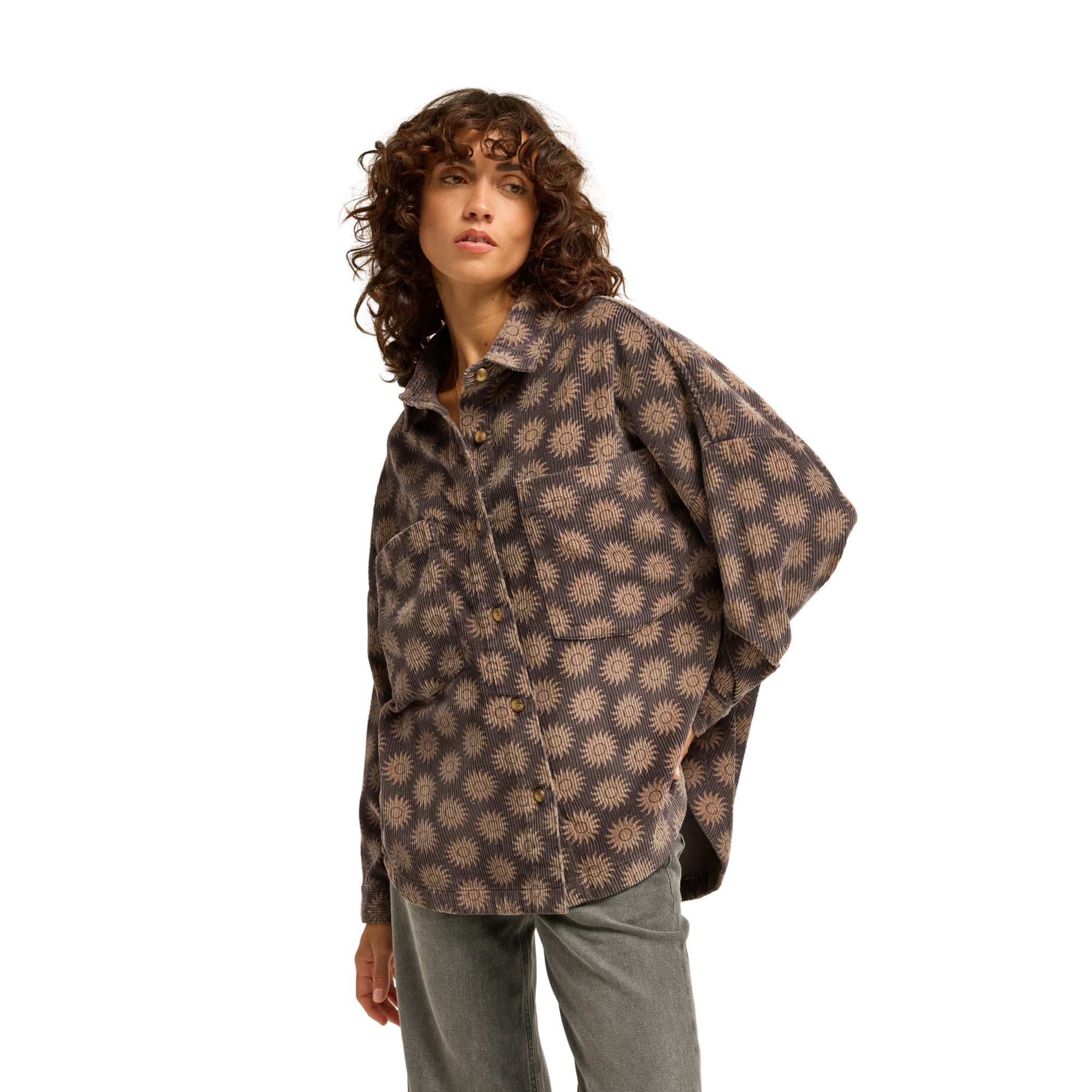 Camisa de mujer Stoked On You Billabong - Negro Negro-1