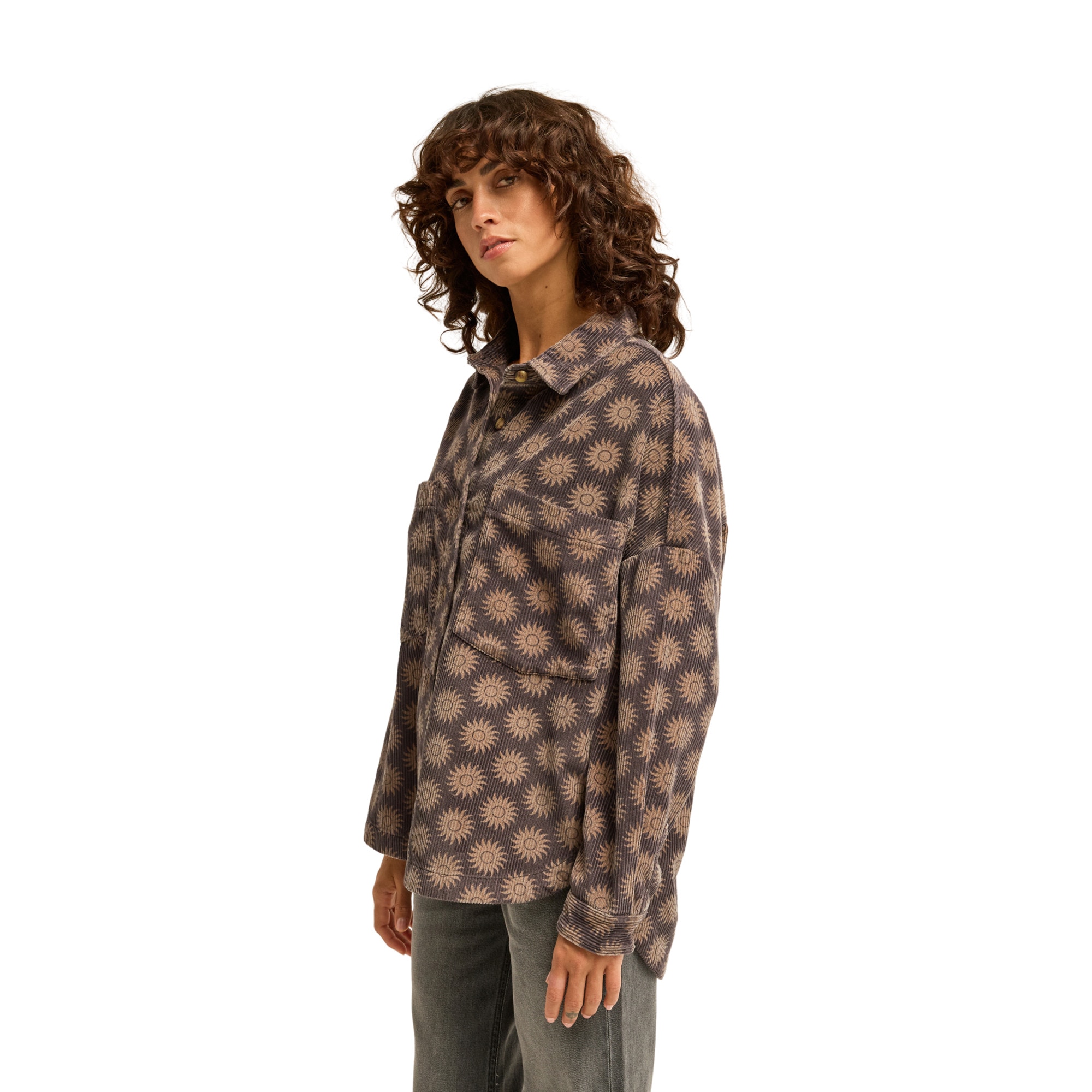Camisa de mujer Stoked On You Billabong - Negro Negro-4