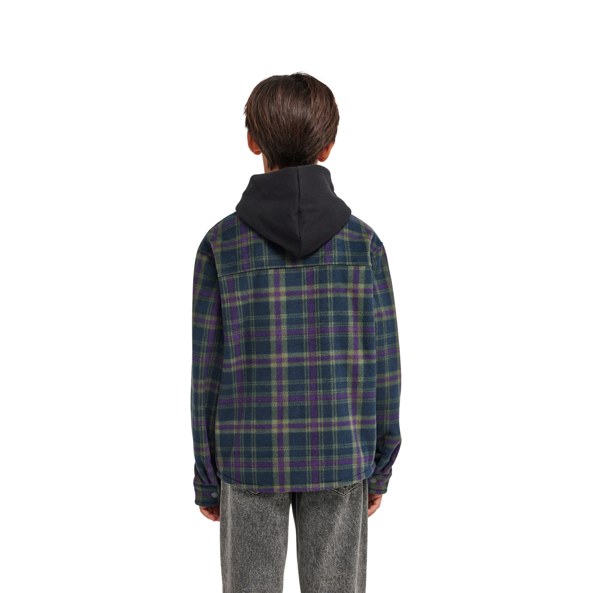 Imagen 2 de Chaqueta de niños Polar Hooded Overshirt Y Element - Azul Azul