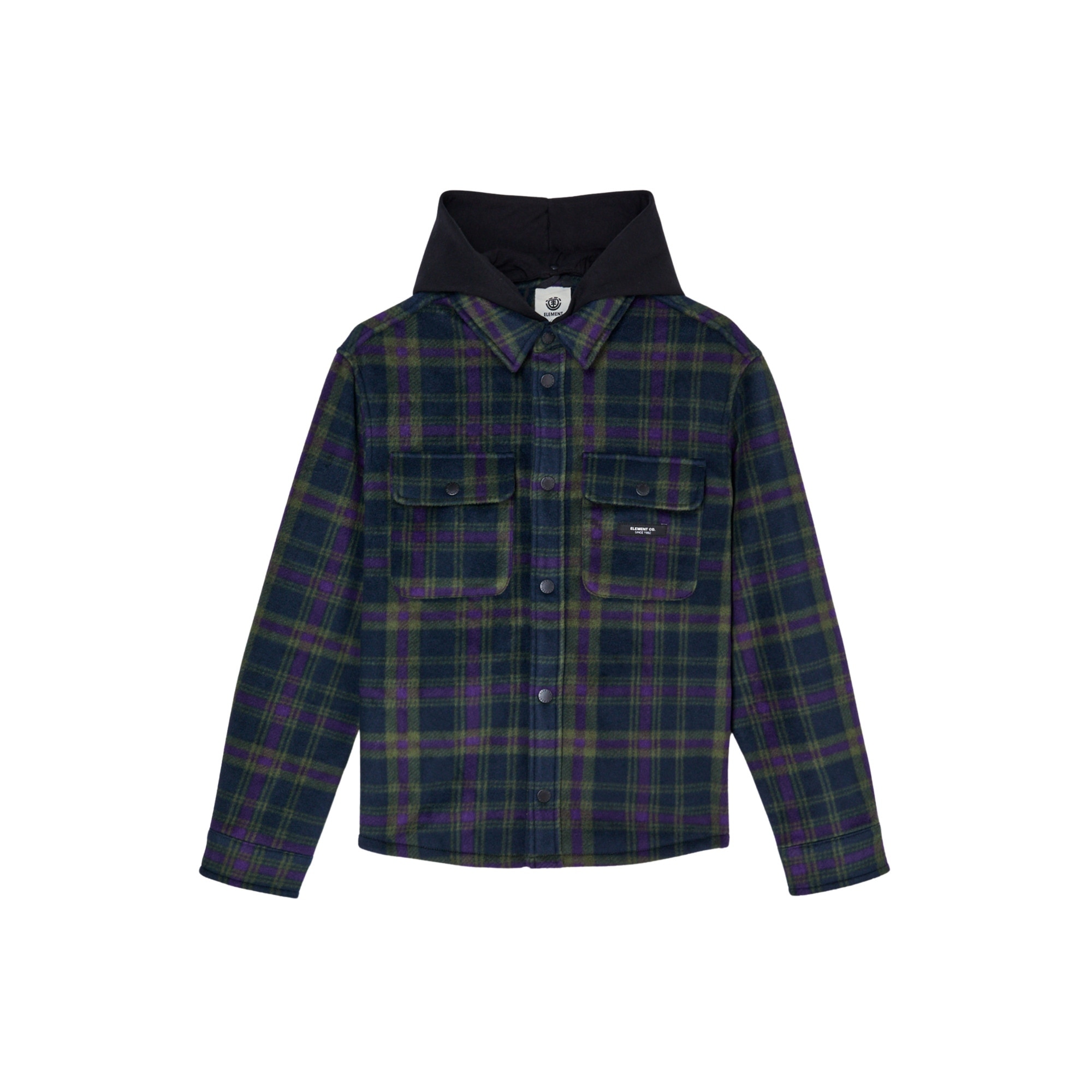 Imagen 4 de Chaqueta de niños Polar Hooded Overshirt Y Element - Azul Azul