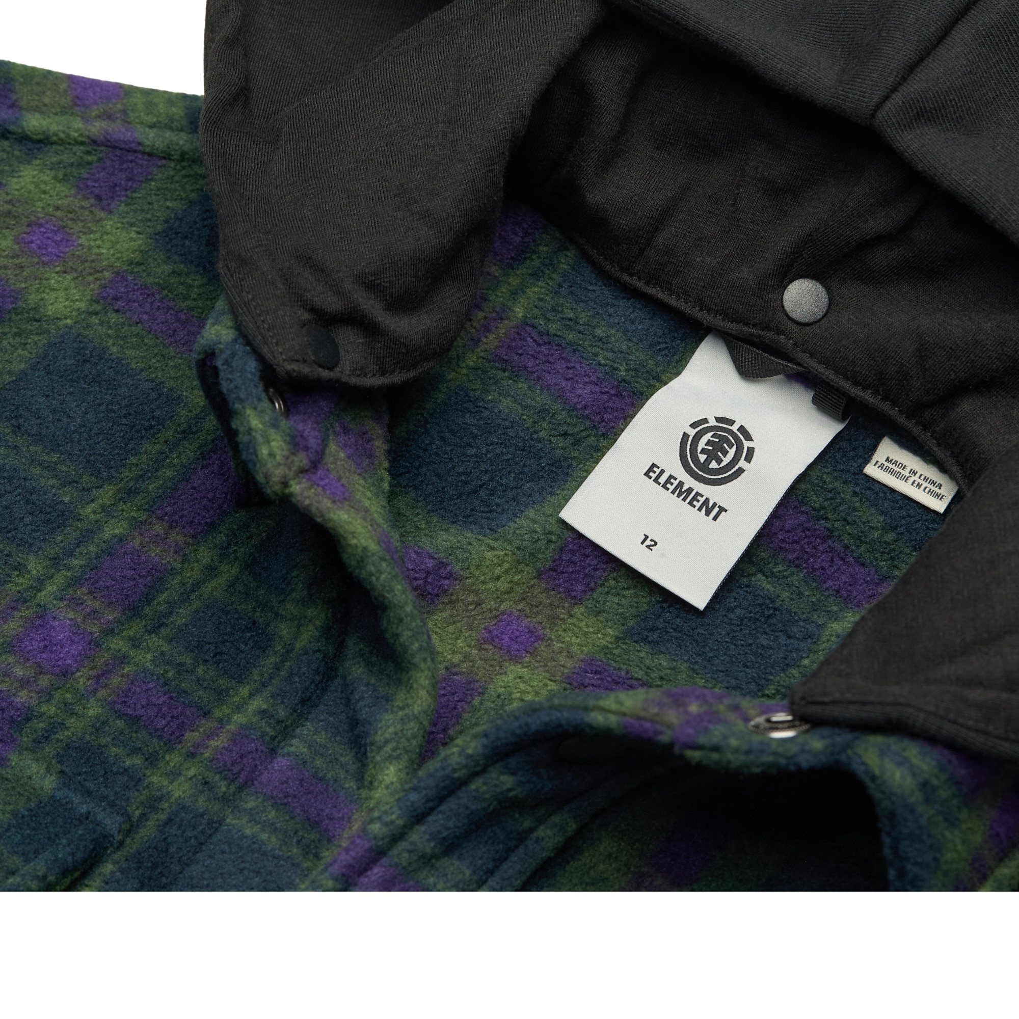 Imagen 6 de Chaqueta de niños Polar Hooded Overshirt Y Element - Azul Azul