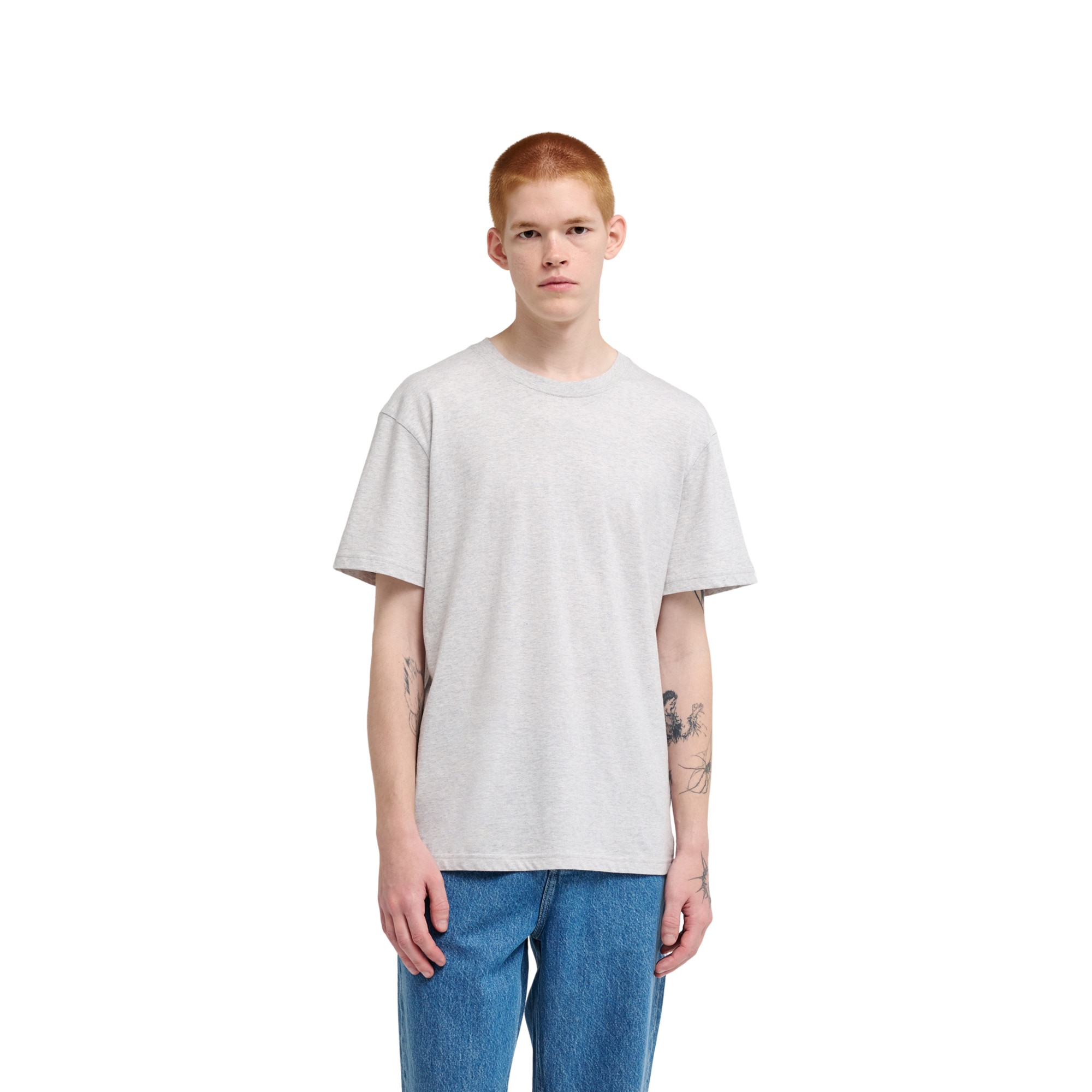 Camiseta de hombre Icon Embroidery Element - Gris Gris-1
