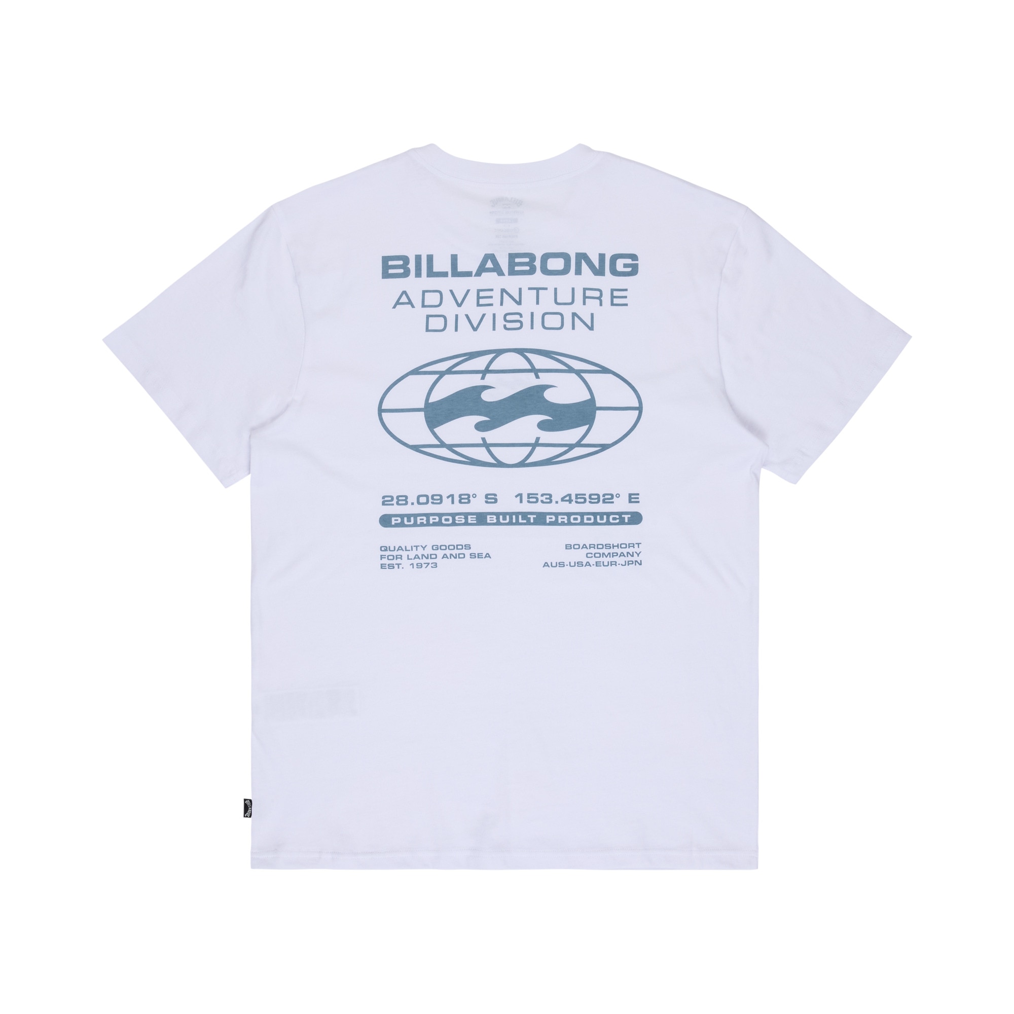 Imagen 6 de Camiseta de hombre Coordinates Billabong - Blanco Blanco