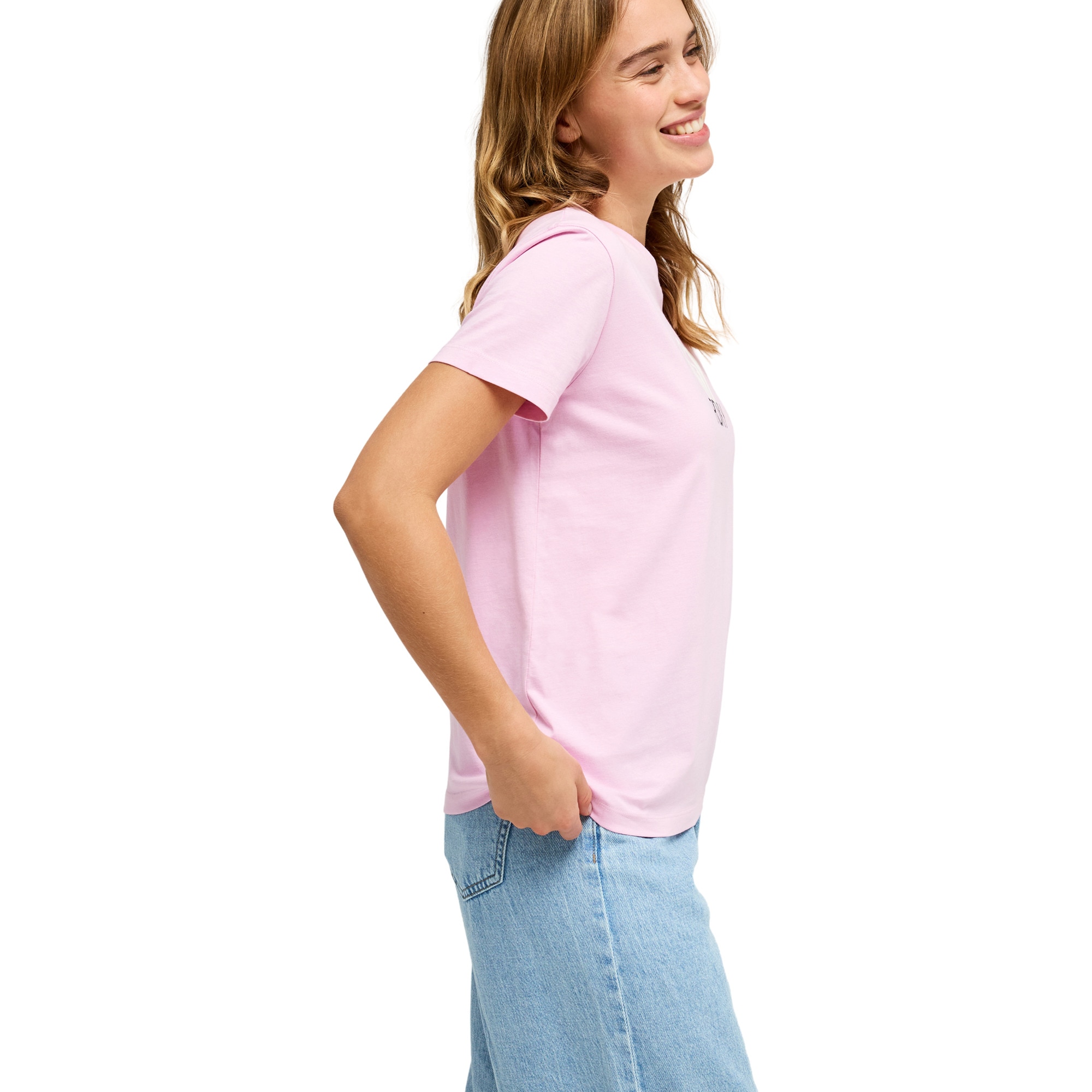 Camisetas de mujer Ocean Road Art Roxy - Rosa Rosa-3