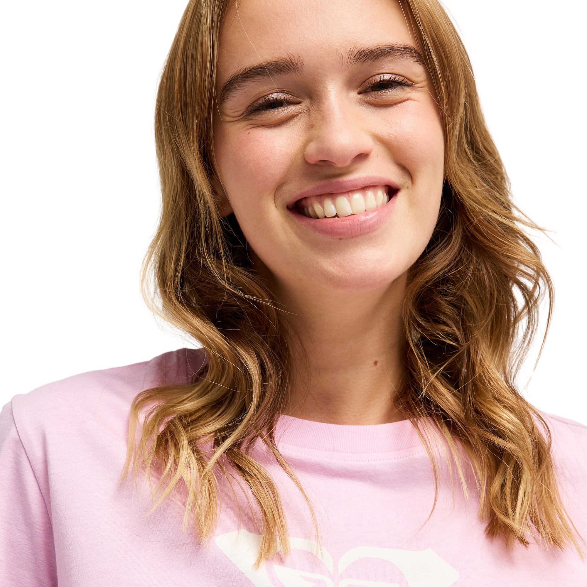 Camisetas de mujer Ocean Road Art Roxy - Rosa Rosa-4