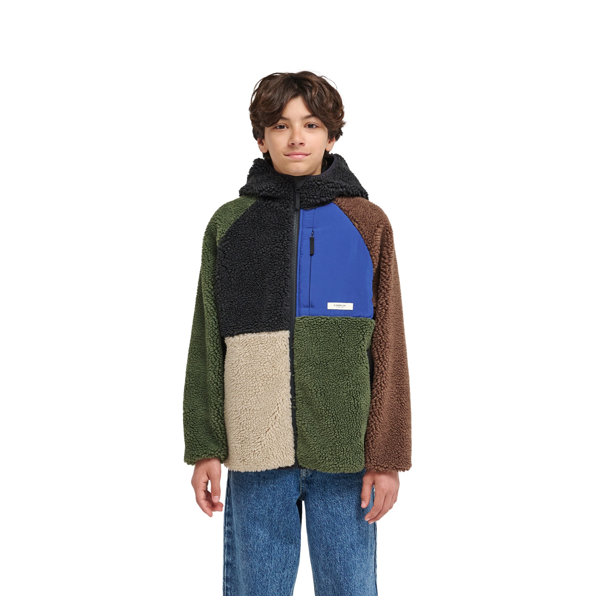 Imagen 1 de Chaqueta de niños Wolfe Sherpa Y Element - Blanco Blanco