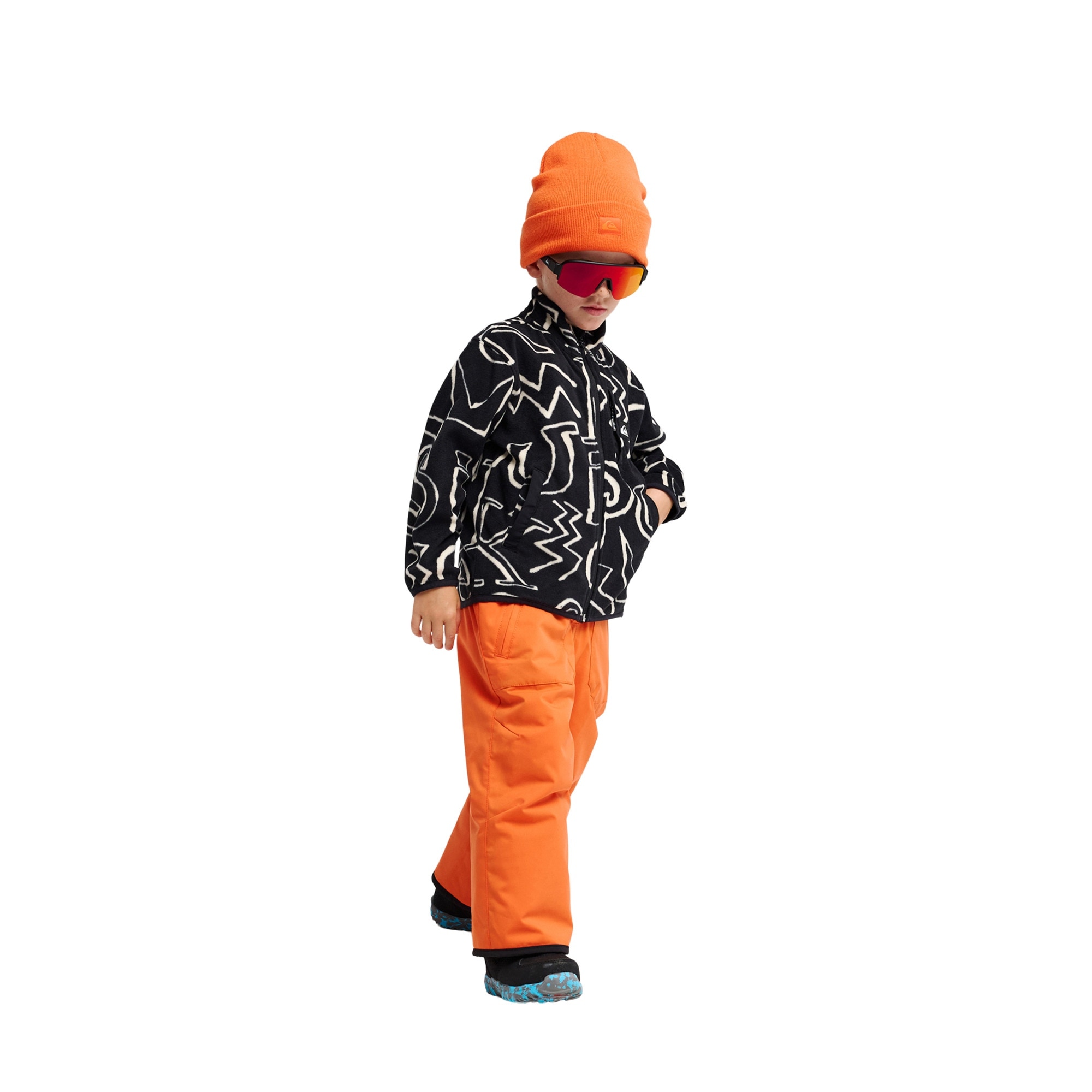 Forro polar de bebés No Destination Quiksilver - Negro Negro-3