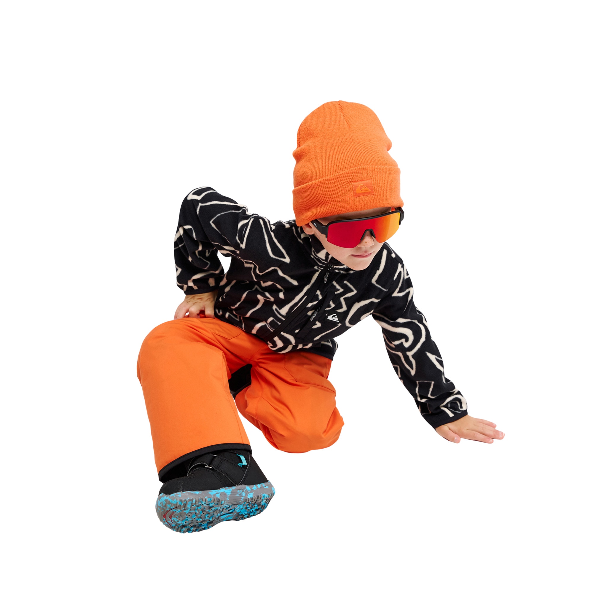 Forro polar de bebés No Destination Quiksilver - Negro Negro-4