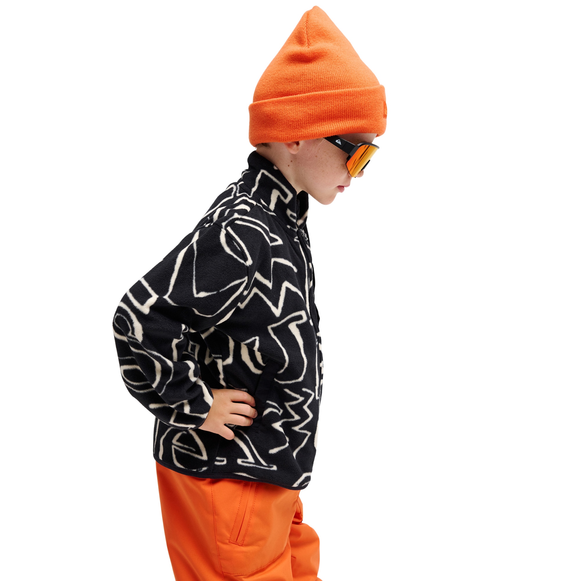 Forro polar de bebés No Destination Quiksilver - Negro Negro-5