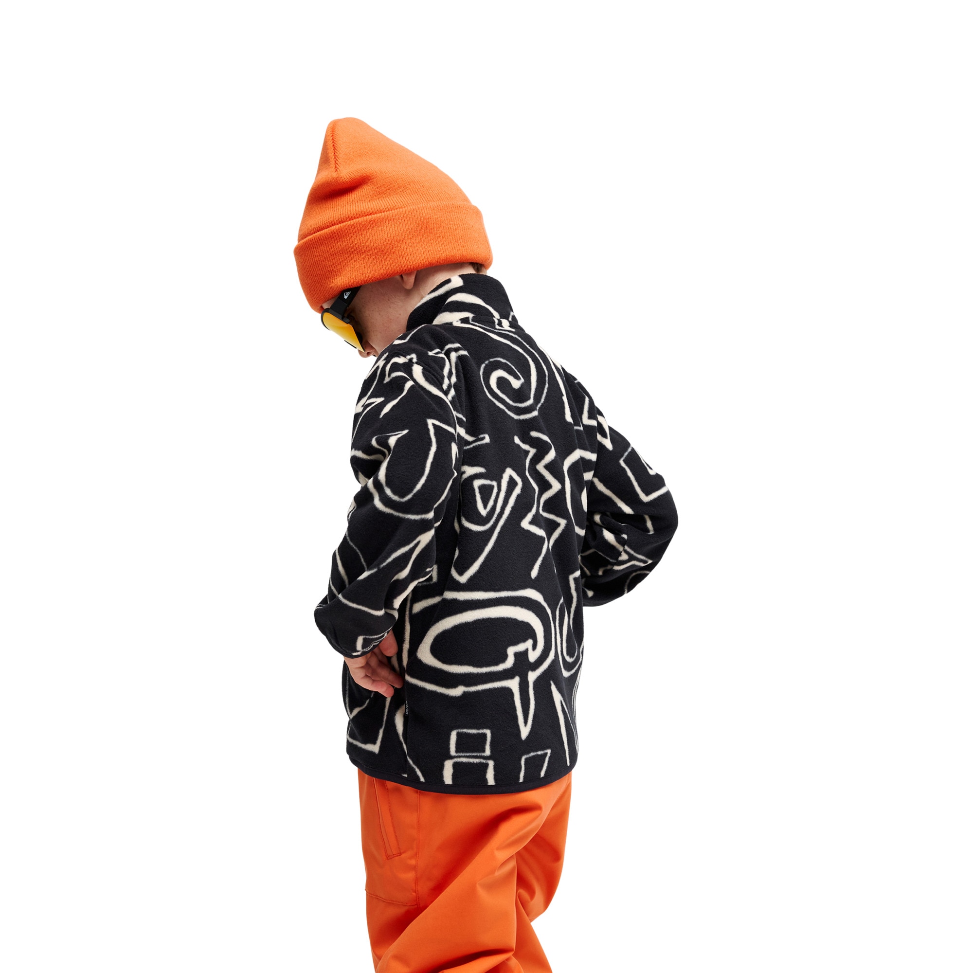 Forro polar de bebés No Destination Quiksilver - Negro Negro-6