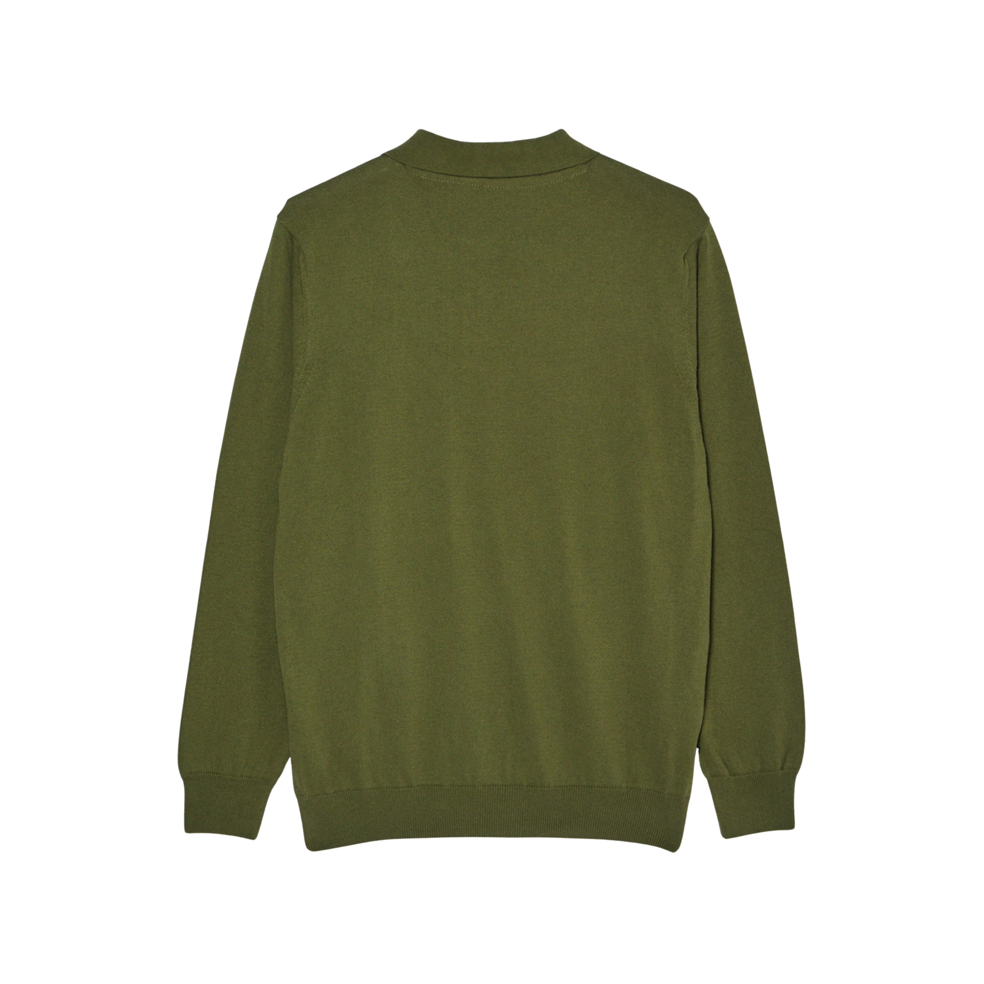 Polo de manga larga de hombre Icon Embroidery Element - Verde Verde-6