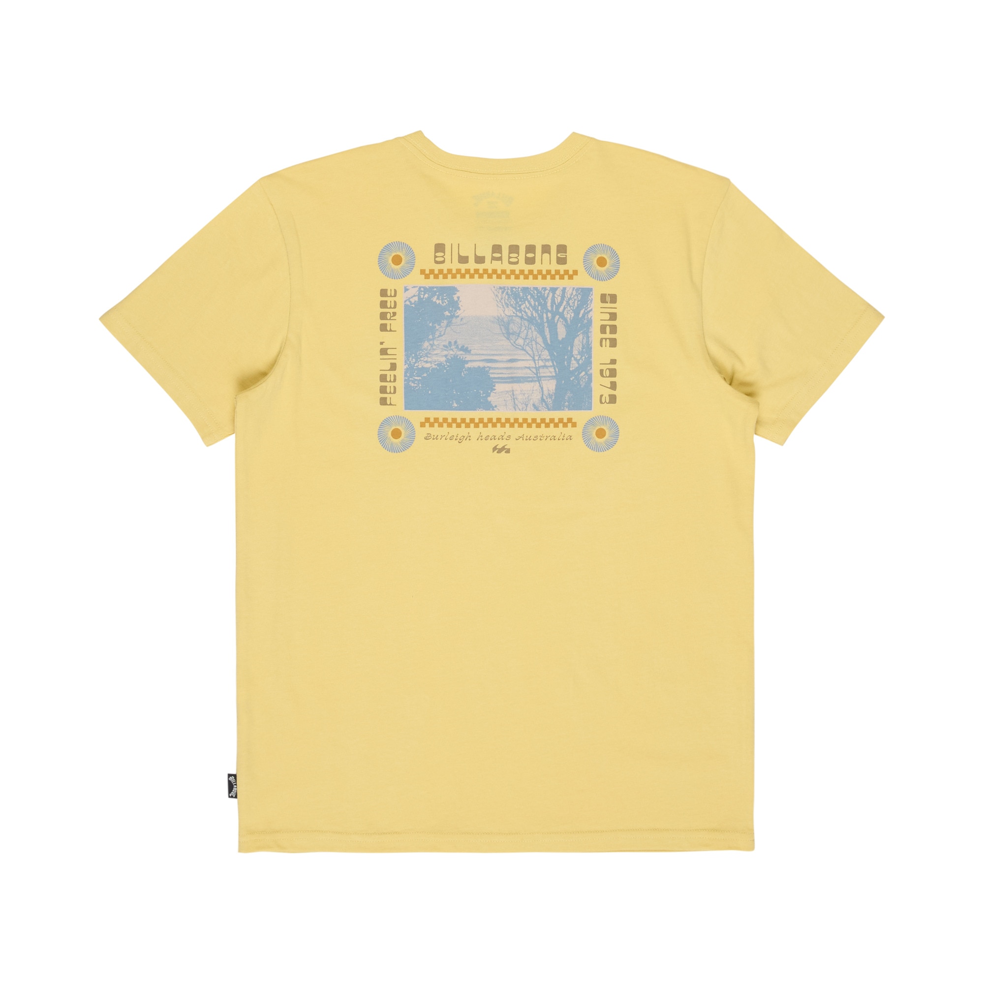 Camiseta de niños Secret Spot Billabong - Amarillo Amarillo-6