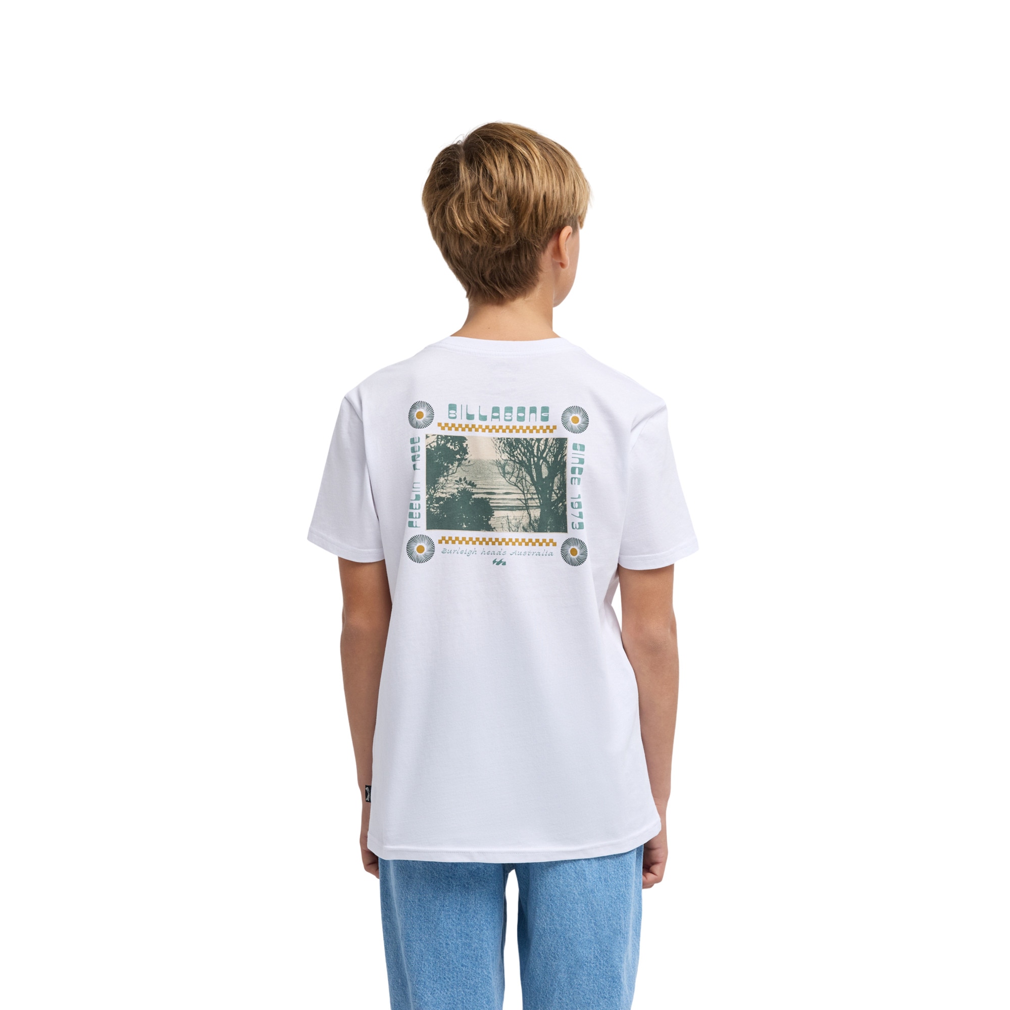 Camiseta de niños Secret Spot Billabong - Blanco Blanco-2