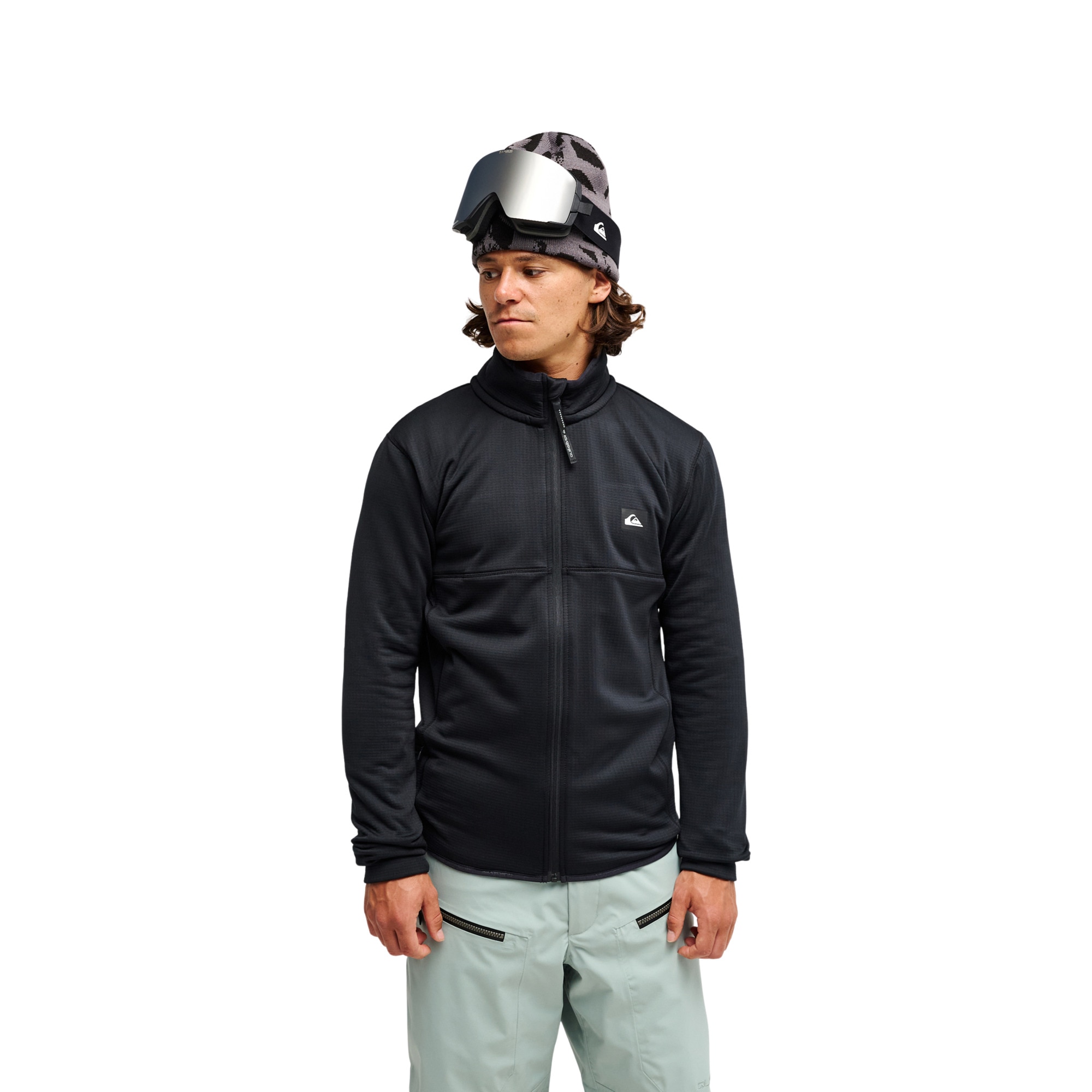 Sudadera de hombre Steep Point Quiksilver - Negro Negro-1