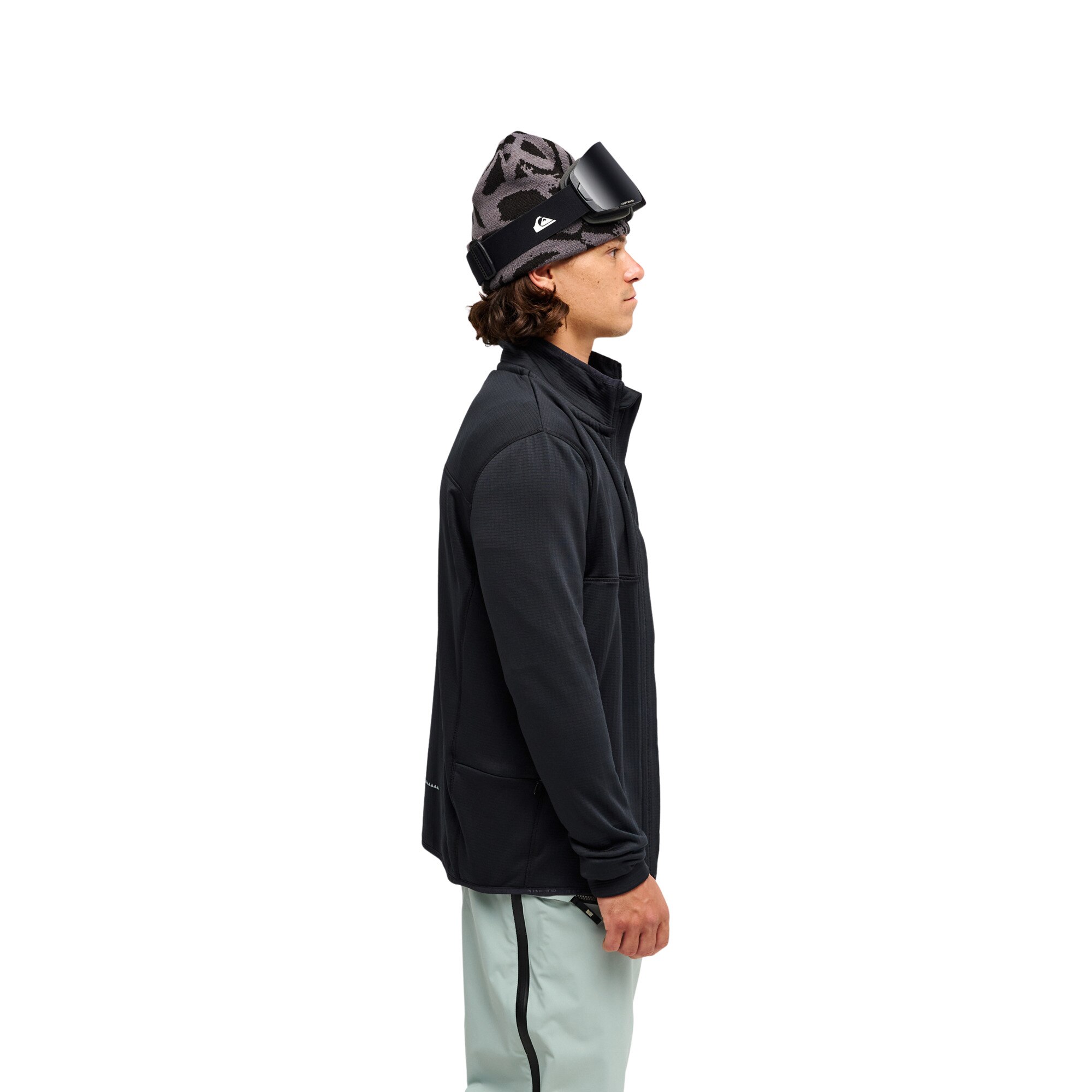 Sudadera de hombre Steep Point Quiksilver - Negro Negro-3
