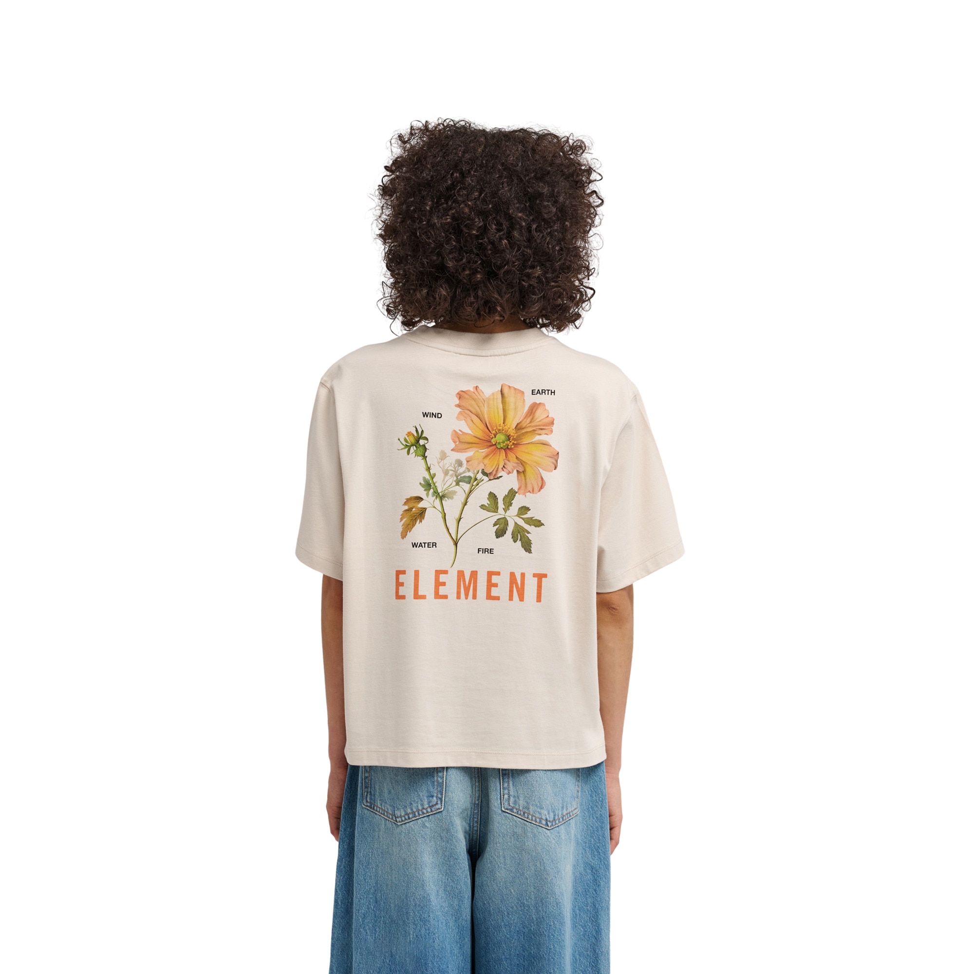 Imagen 2 de Camiseta de mujer Peace Of Mind Element - Natural Natural