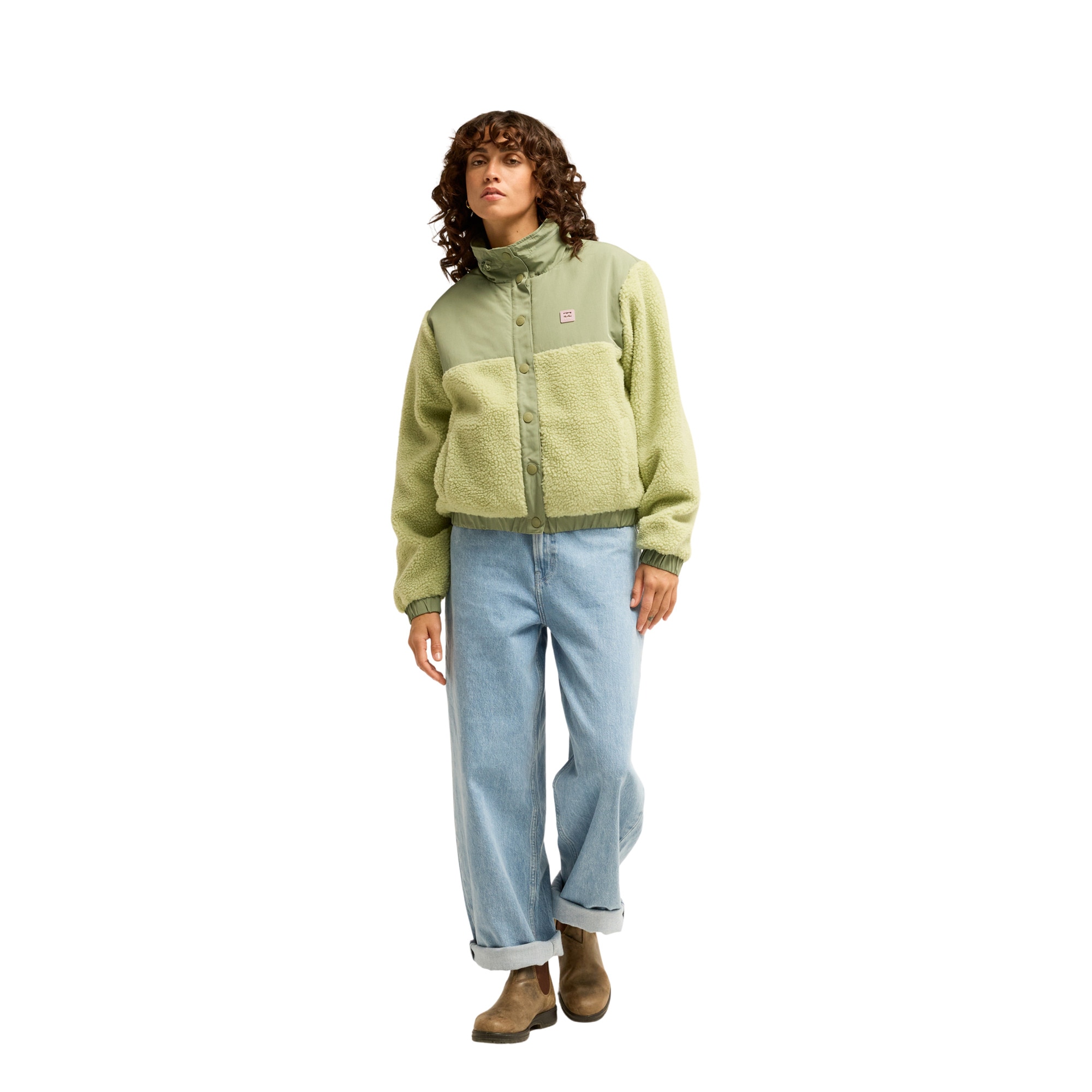 Imagen 3 de Chaqueta de mujer Lost Trails Billabong - Verde Verde
