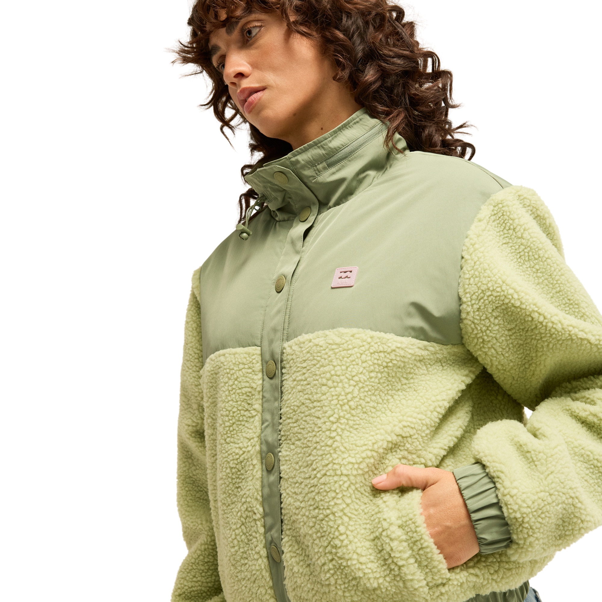 Imagen 6 de Chaqueta de mujer Lost Trails Billabong - Verde Verde
