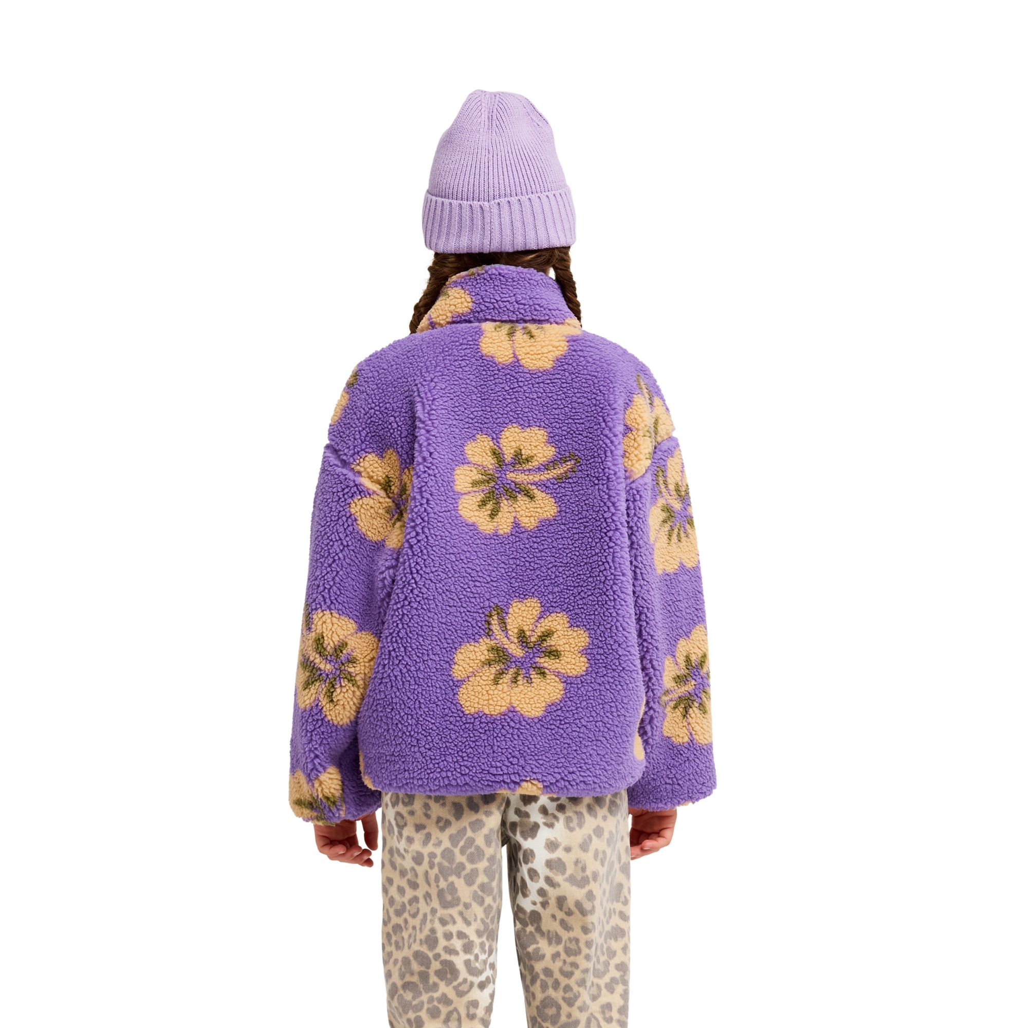 Forro polar de niños Like Electricity Roxy - Morado Morado-2