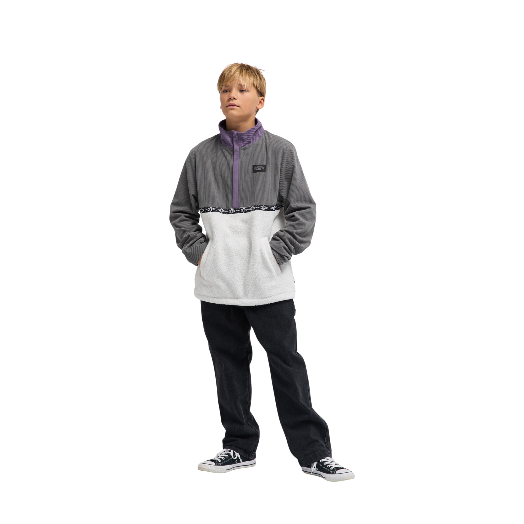 Forro polar de niños Space Lobster Y Billabong - Morado Morado-2