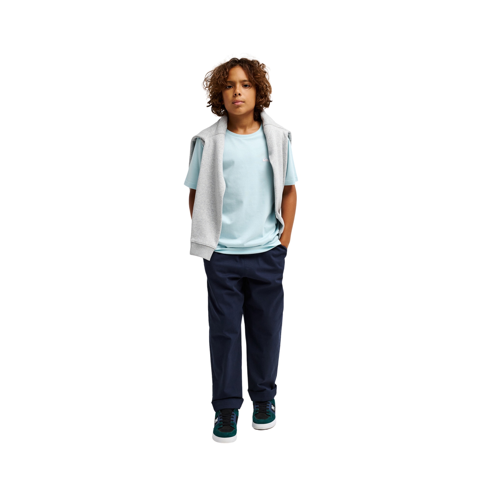 Imagen 5 de Camiseta de niños Basic Quiksilver - Azul Azul