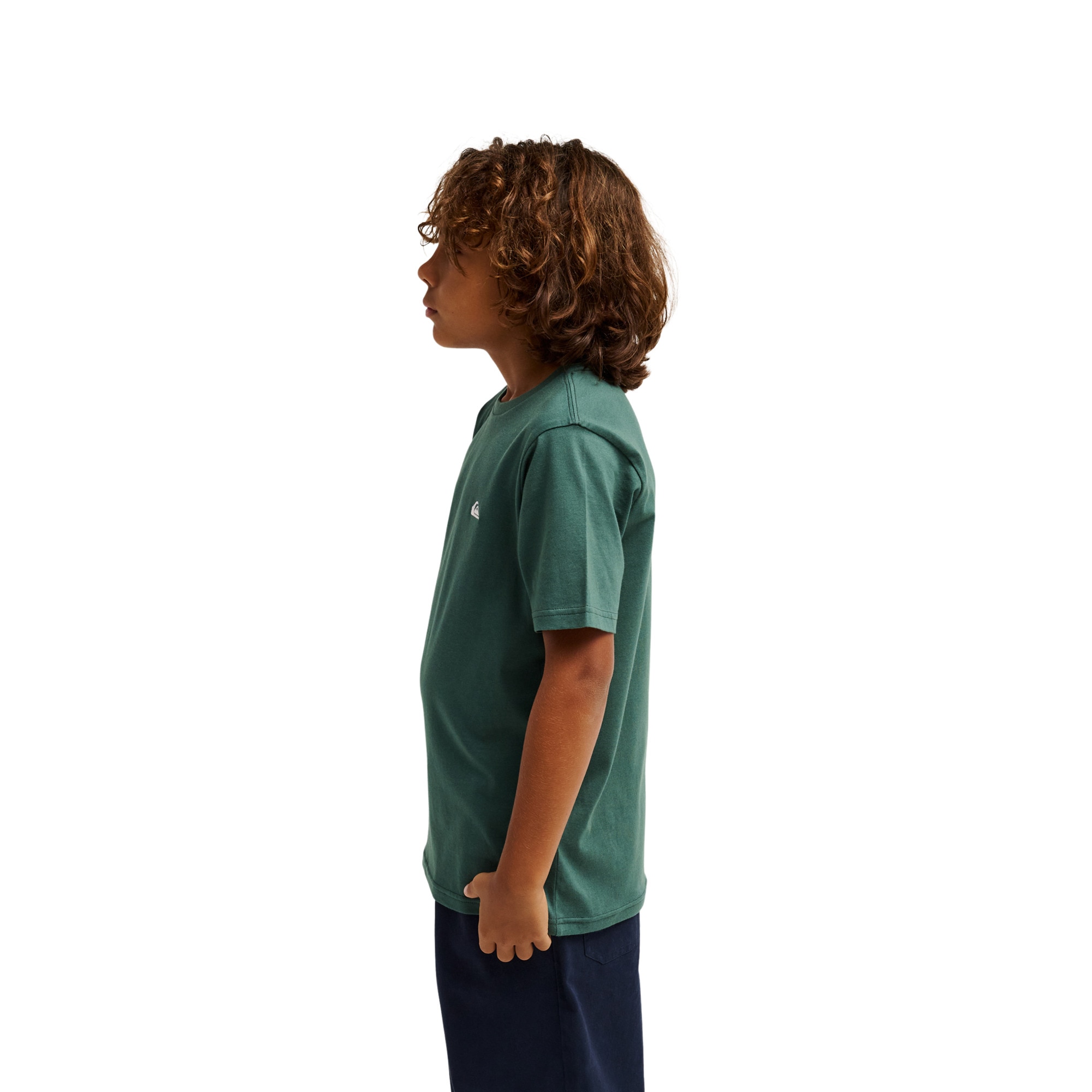 Imagen 3 de Camiseta de niños Basic Quiksilver - Verde Verde