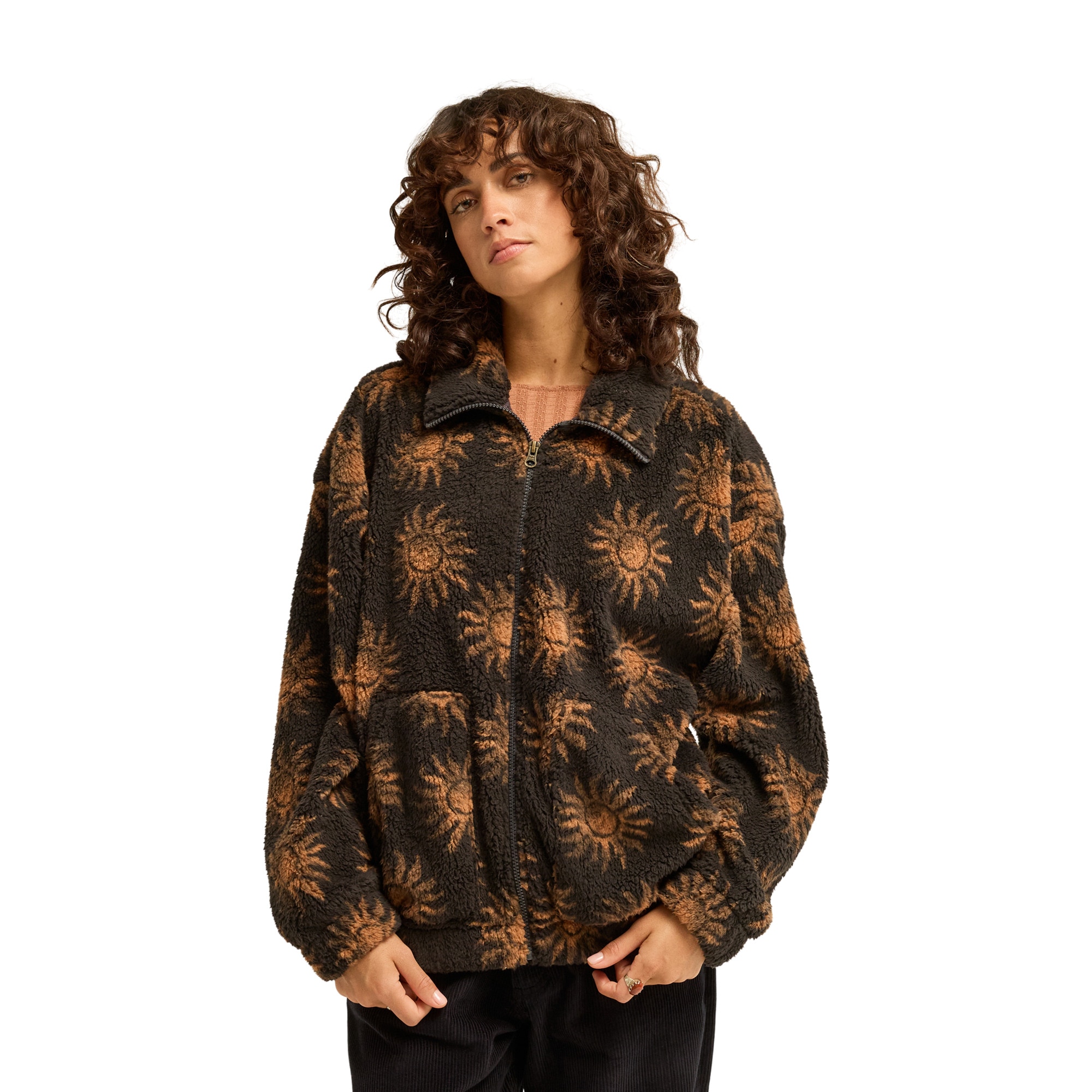 Imagen 1 de Forro polar de mujer First Light Billabong - Negro Negro