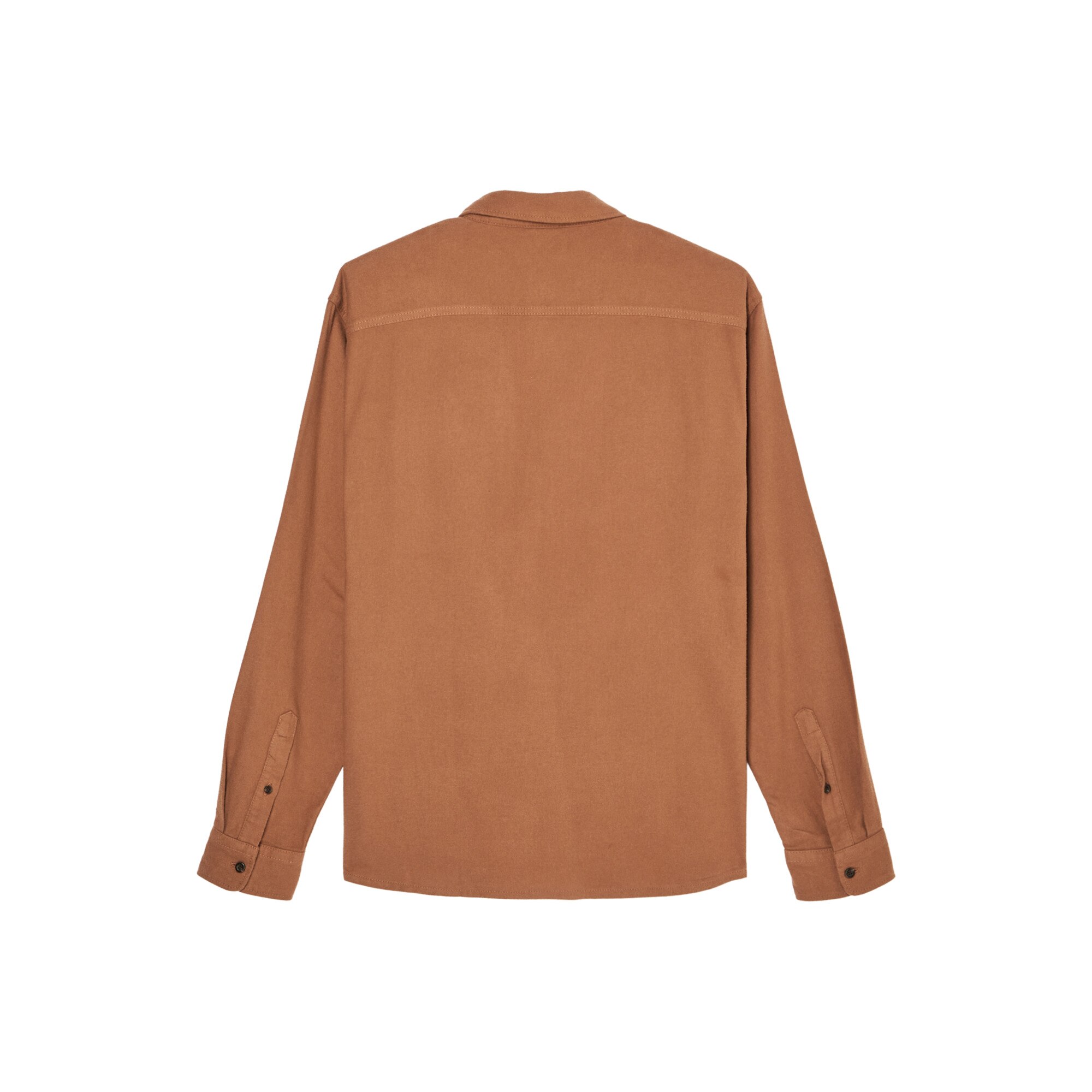 Camisa de hombre Motherfly Solid Quiksilver - Marrón Marrón-2