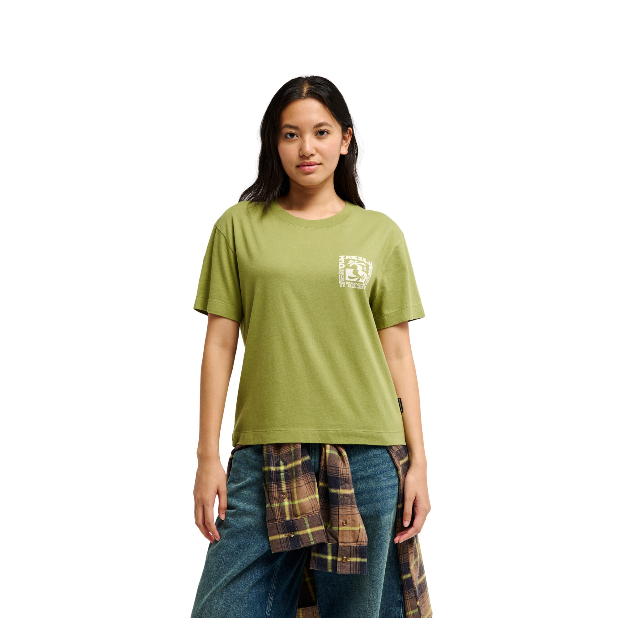 Imagen 1 de Camiseta de mujer Standard Quiksilver - Verde Verde